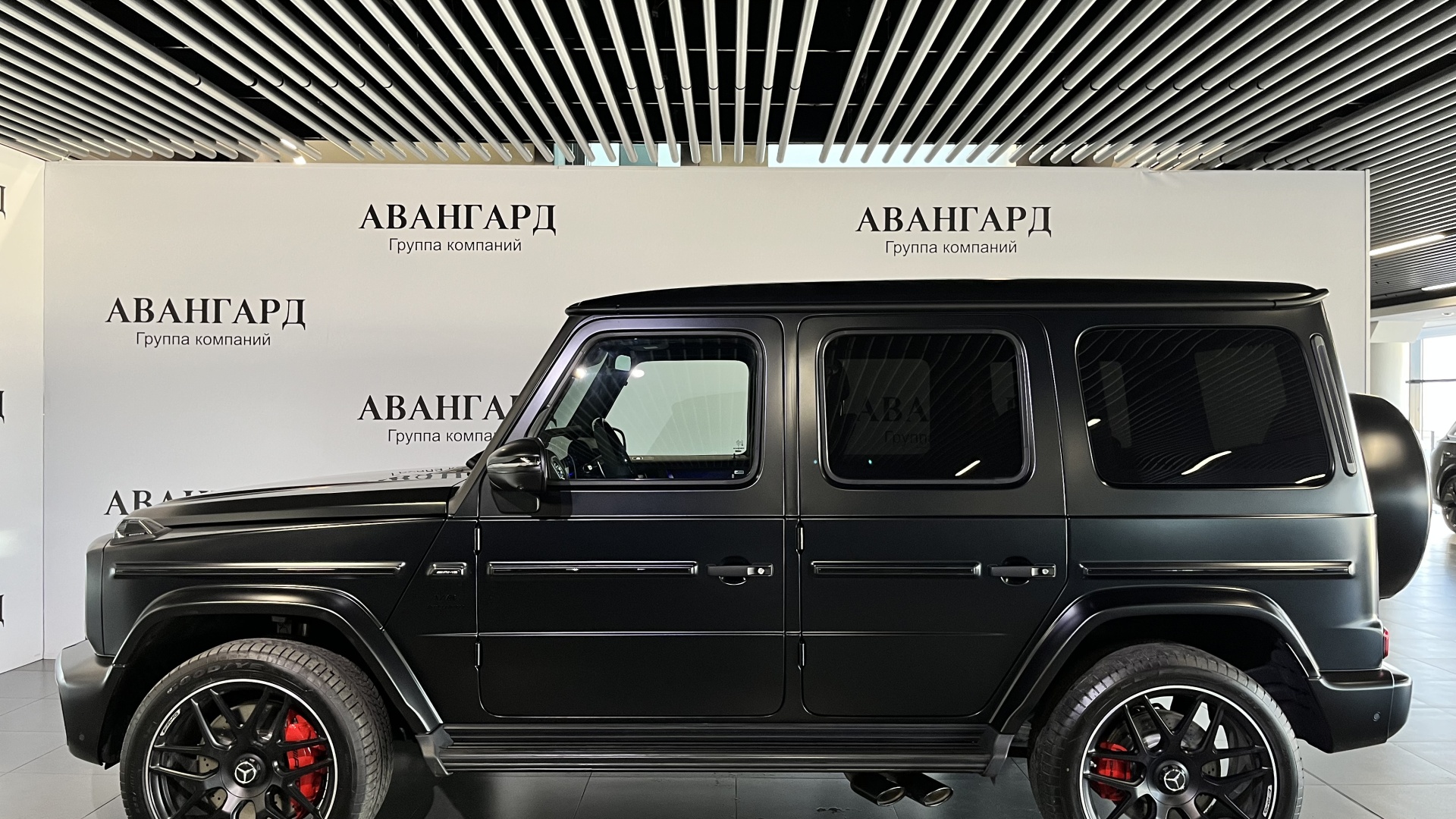 Mercedes-Benz AMG G 63 двигатель 4 литра (585 л.с.) Черный