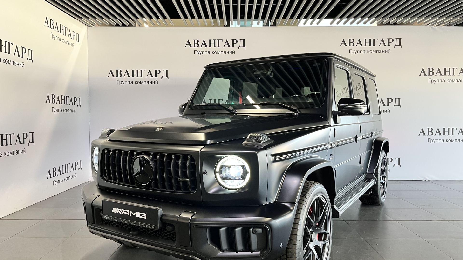 Mercedes-Benz AMG G 63 двигатель 4 литра (585 л.с.) Черный