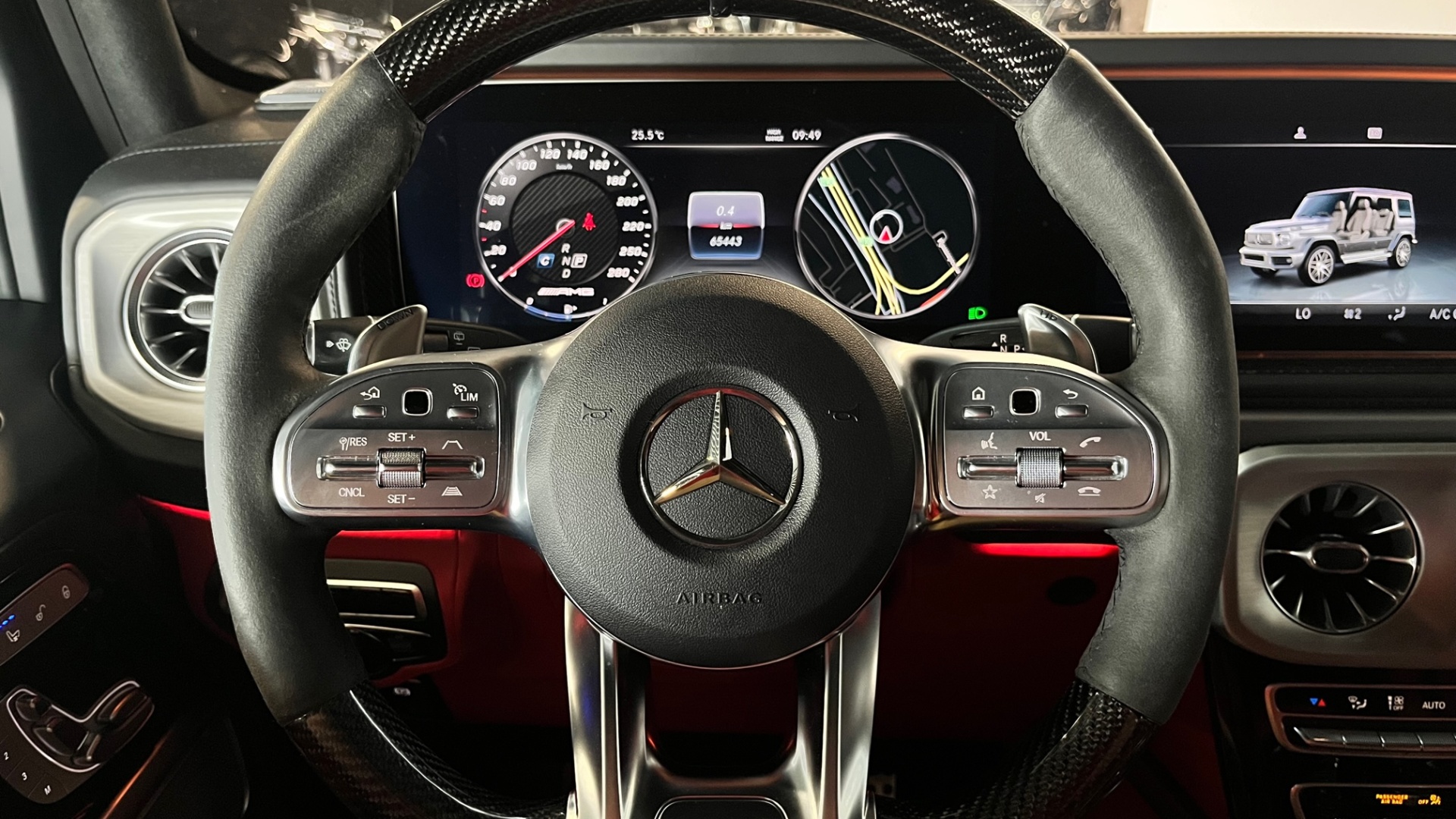 Mercedes-Benz AMG G 63 двигатель 4 литра (585 л.с.) Серый