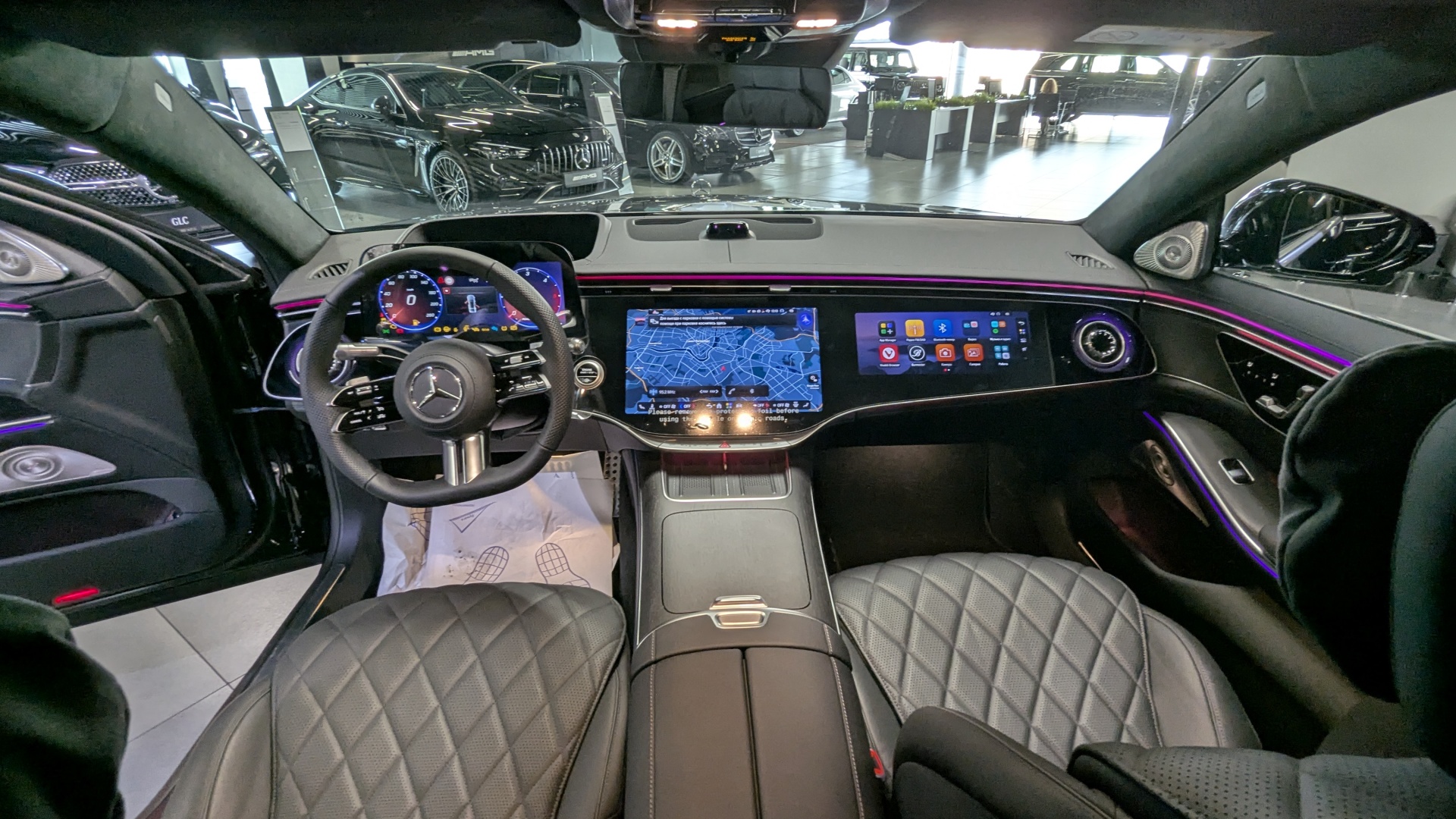 Mercedes-Benz S 450 d 4MATIC комплектация S 450 двигатель 3 литра (367 л.с.) Черный