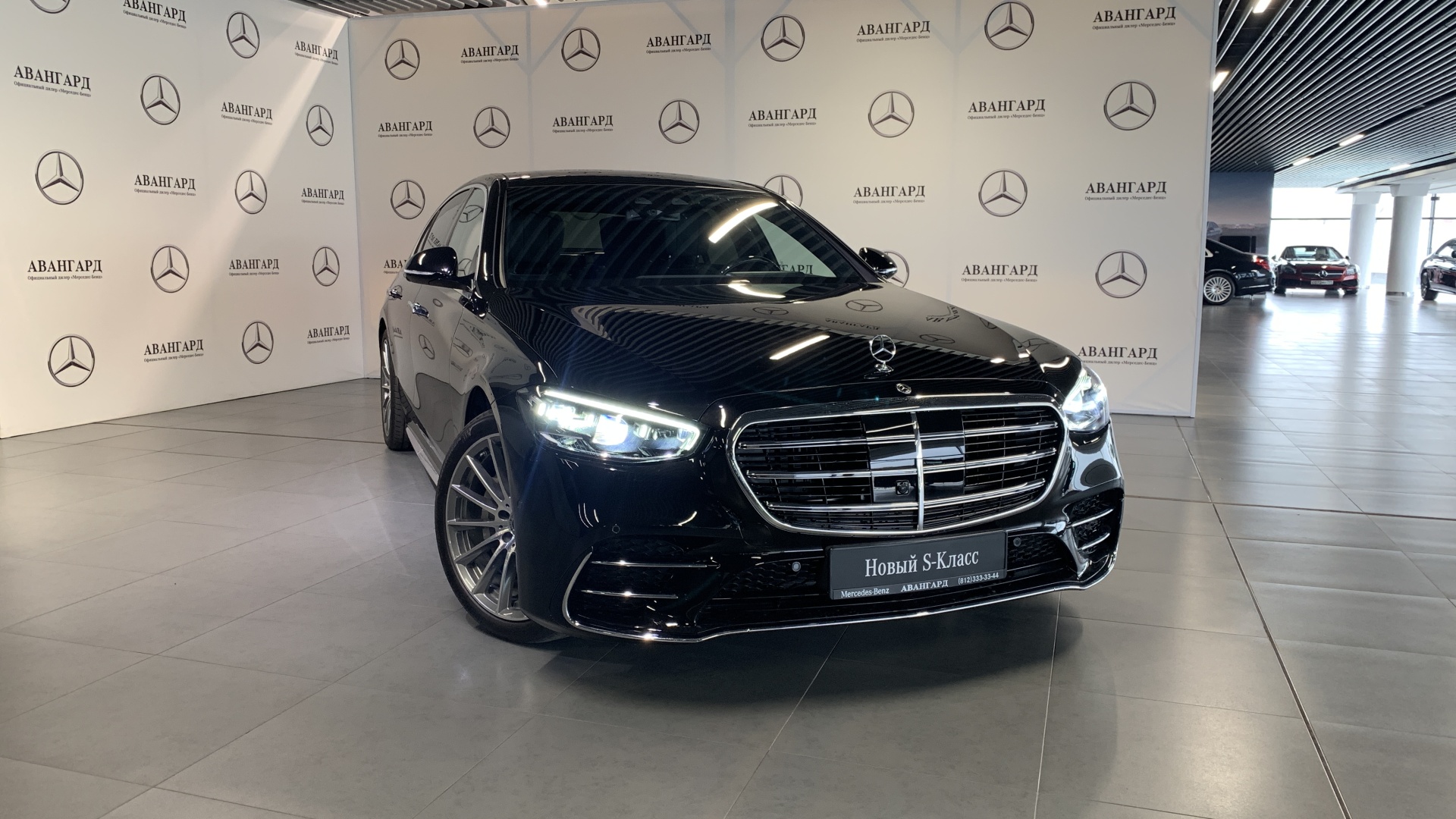 Mercedes-Benz S 350 d 4MATIC комплектация Business двигатель 2.9 литра (248 л.с.) Черный