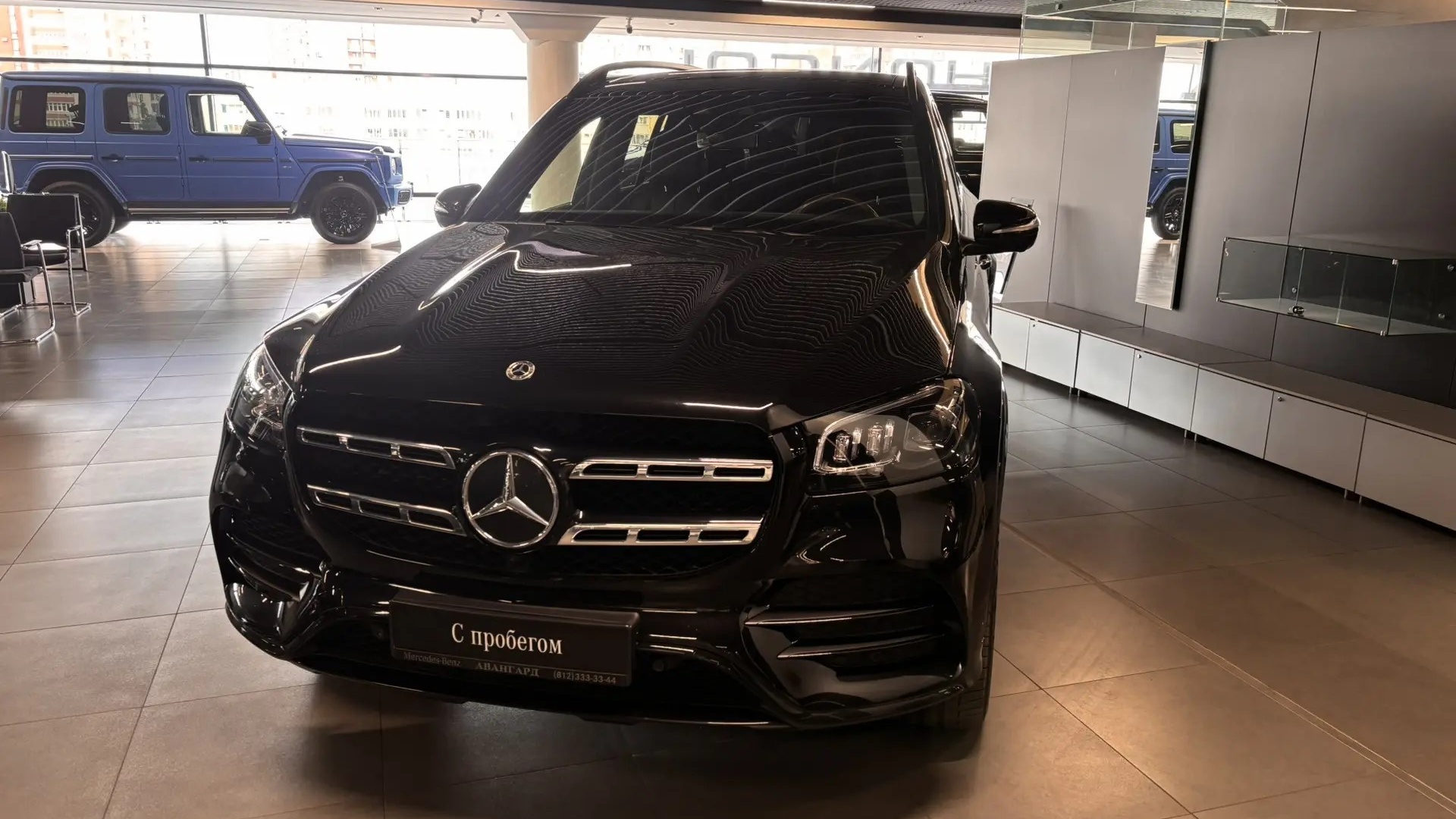 Mercedes-Benz GLS 400 d 4MATIC двигатель 2.9 литра (330 л.с.) Черный