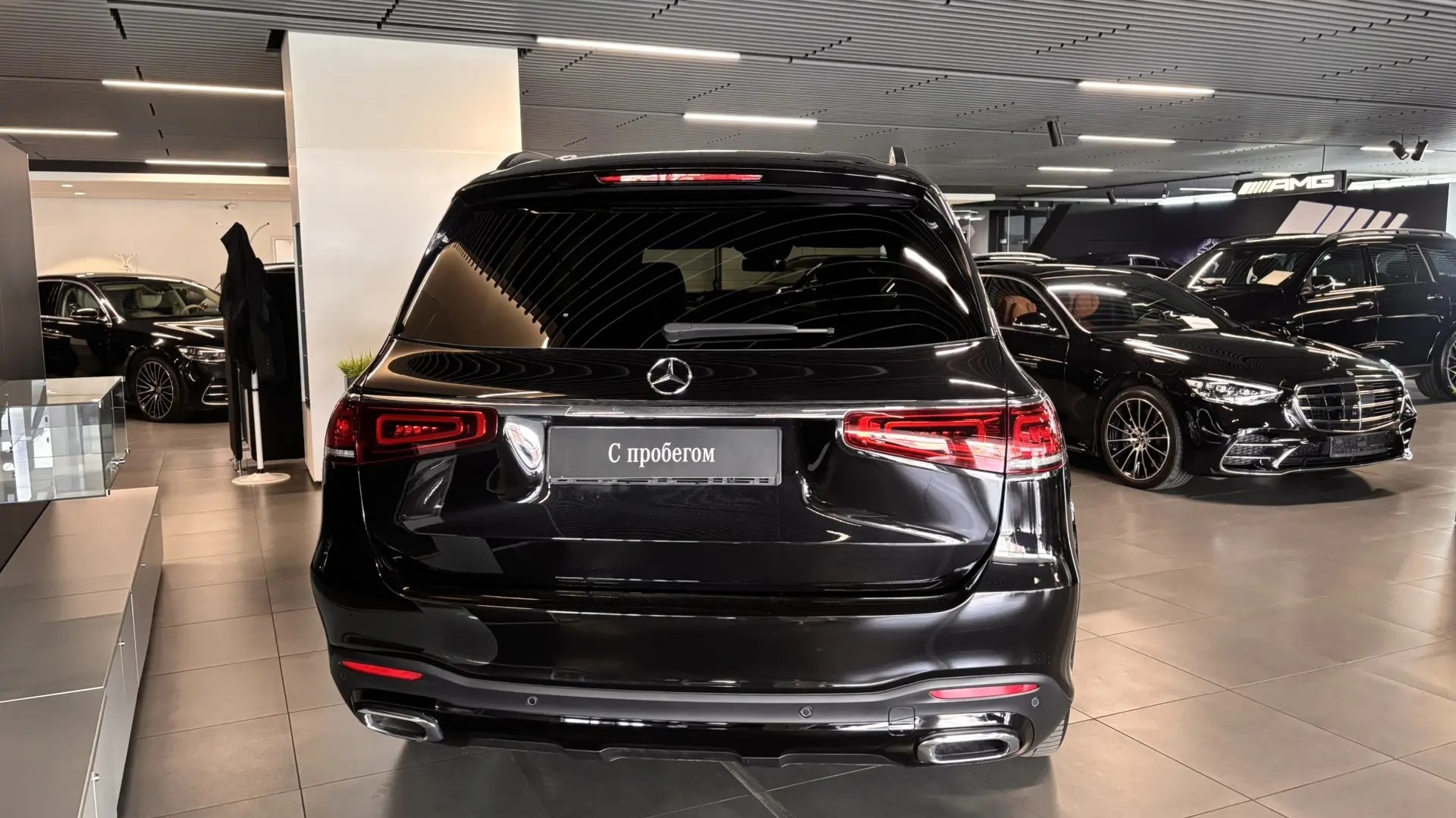 Mercedes-Benz GLS 400 d 4MATIC двигатель 2.9 литра (330 л.с.) Черный