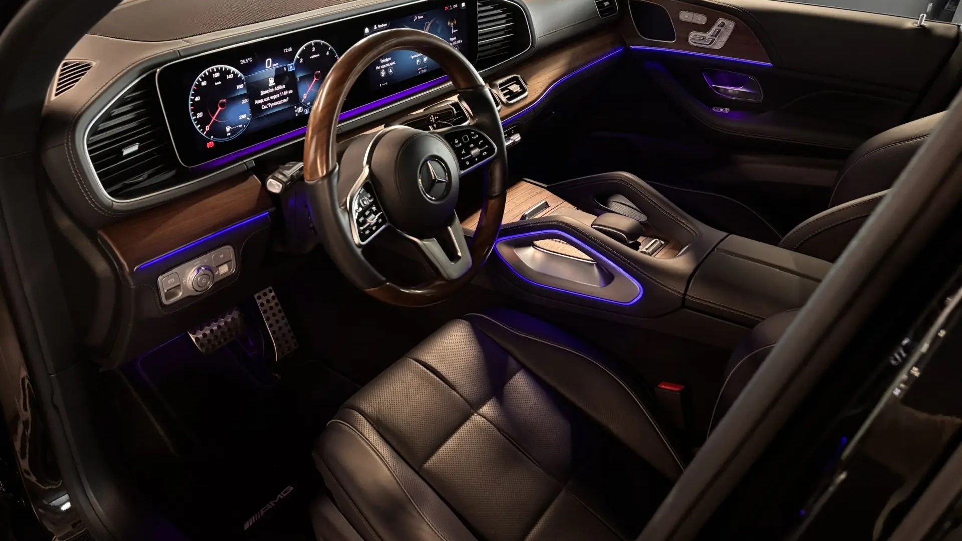Mercedes-Benz GLS 400 d 4MATIC двигатель 2.9 литра (330 л.с.) Черный