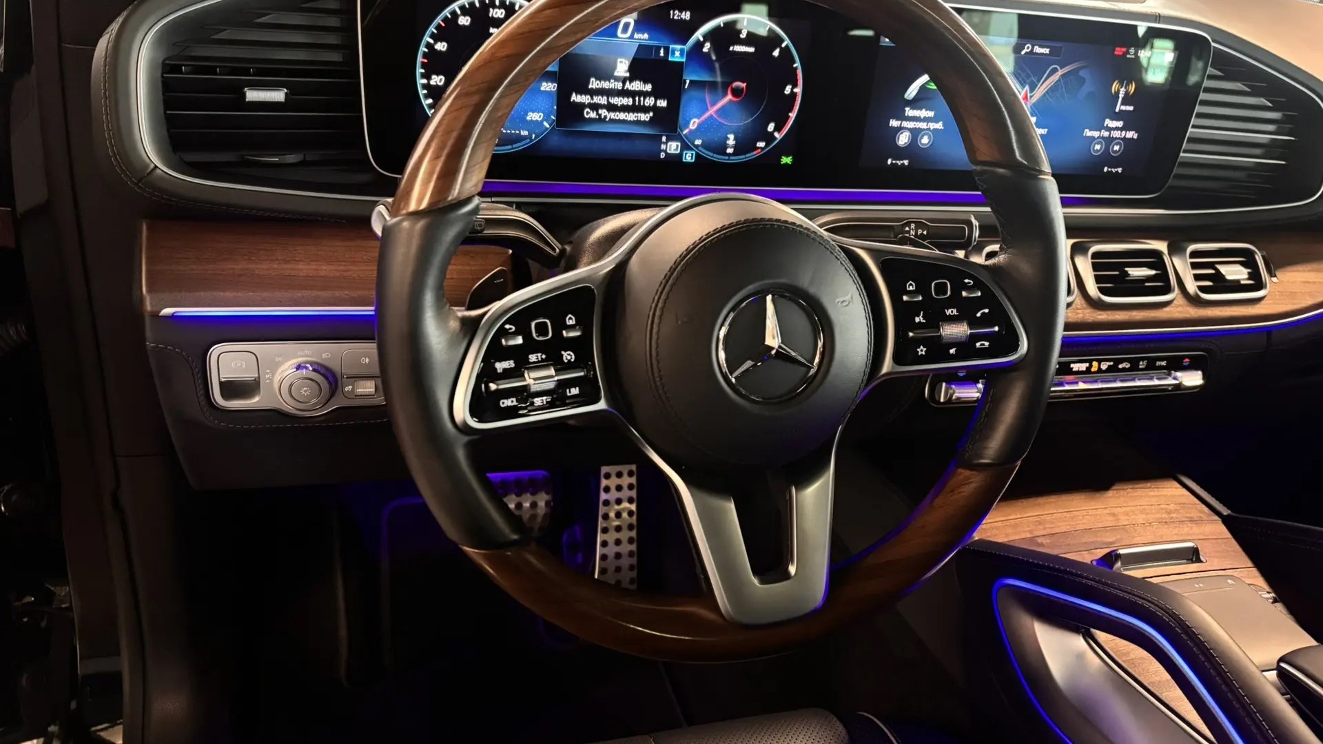 Mercedes-Benz GLS 400 d 4MATIC двигатель 2.9 литра (330 л.с.) Черный