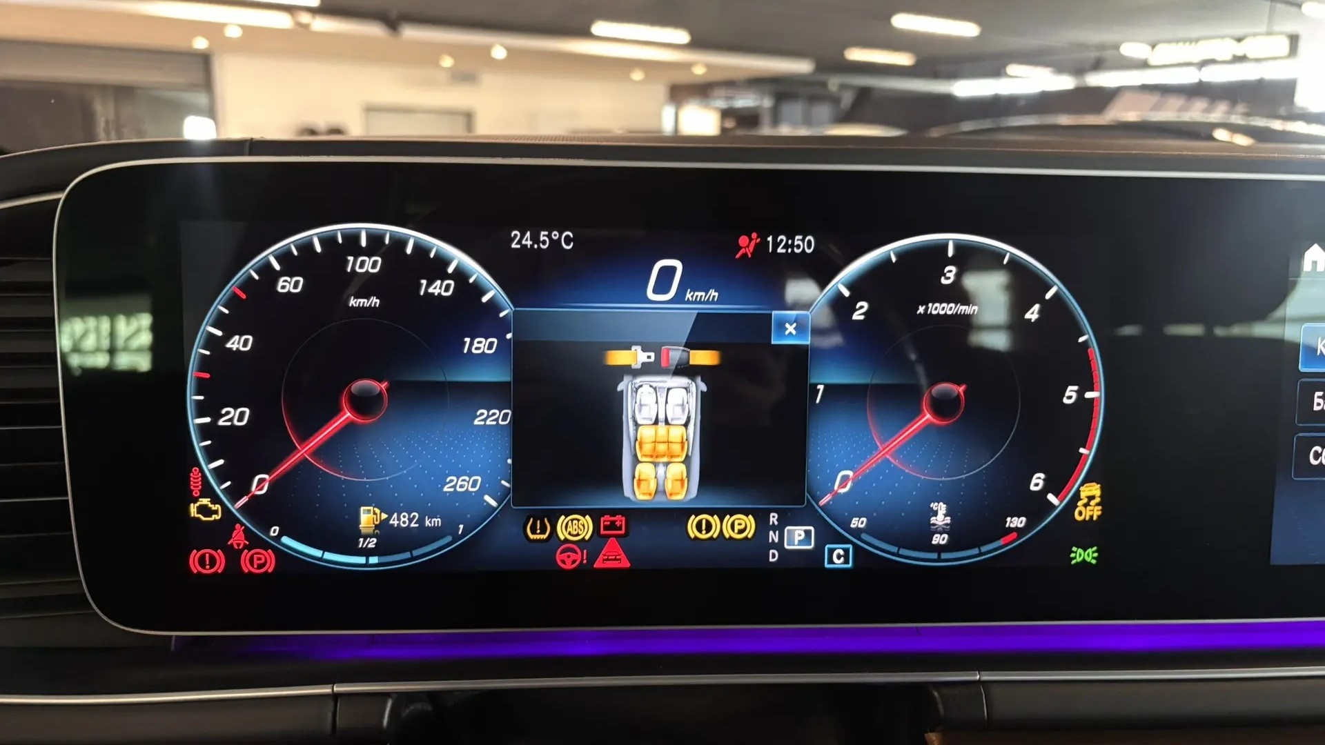Mercedes-Benz GLS 400 d 4MATIC двигатель 2.9 литра (330 л.с.) Черный