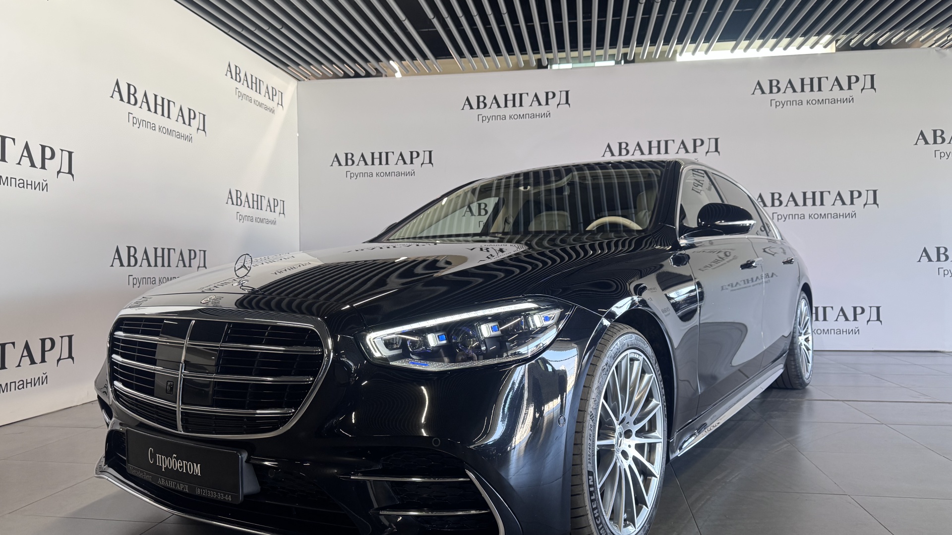 Mercedes-Benz S 450 4MATIC комплектация Premium двигатель 3 литра (367 л.с.) Черный