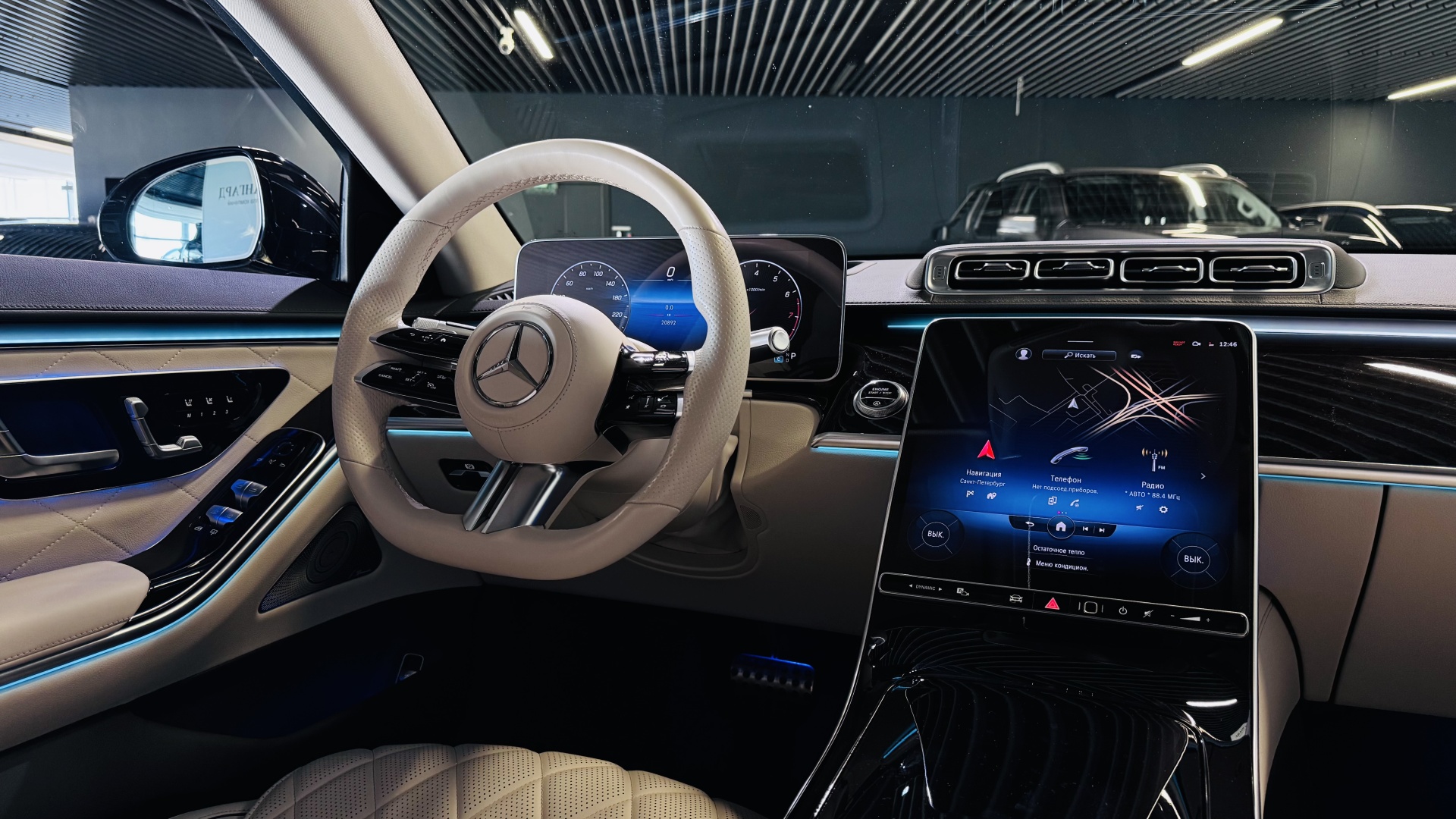 Mercedes-Benz S 450 4MATIC комплектация Premium двигатель 3 литра (367 л.с.) Черный