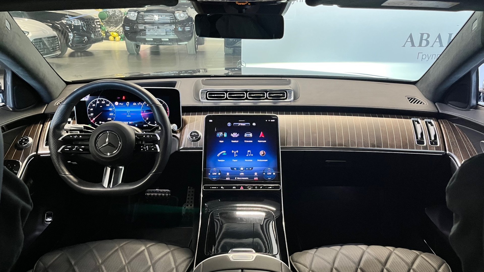 Mercedes-Benz S 350 d 4MATIC комплектация Luxury двигатель 2.9 литра (249 л.с.) Серый