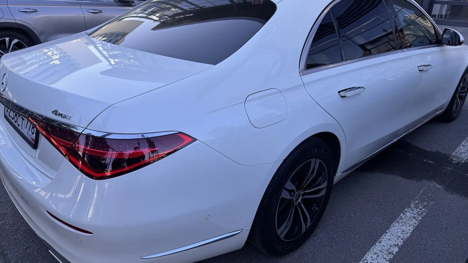 Mercedes-Benz S 450 4MATIC комплектация Premium двигатель 3 литра (367 л.с.) Белый