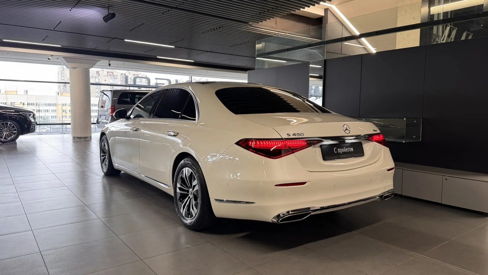 Mercedes-Benz S 450 4MATIC комплектация Premium двигатель 3 литра (367 л.с.) Белый