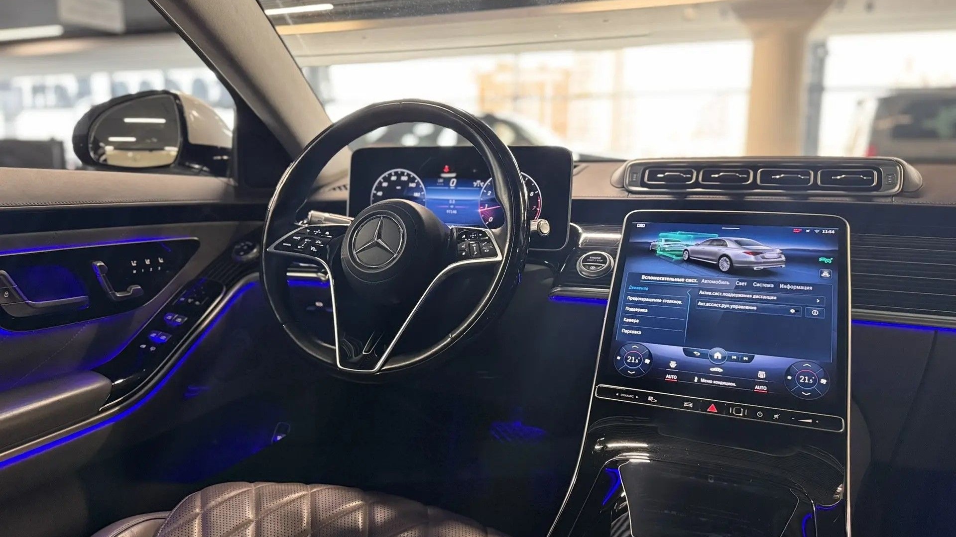 Mercedes-Benz S 450 4MATIC комплектация Premium двигатель 3 литра (367 л.с.) Белый