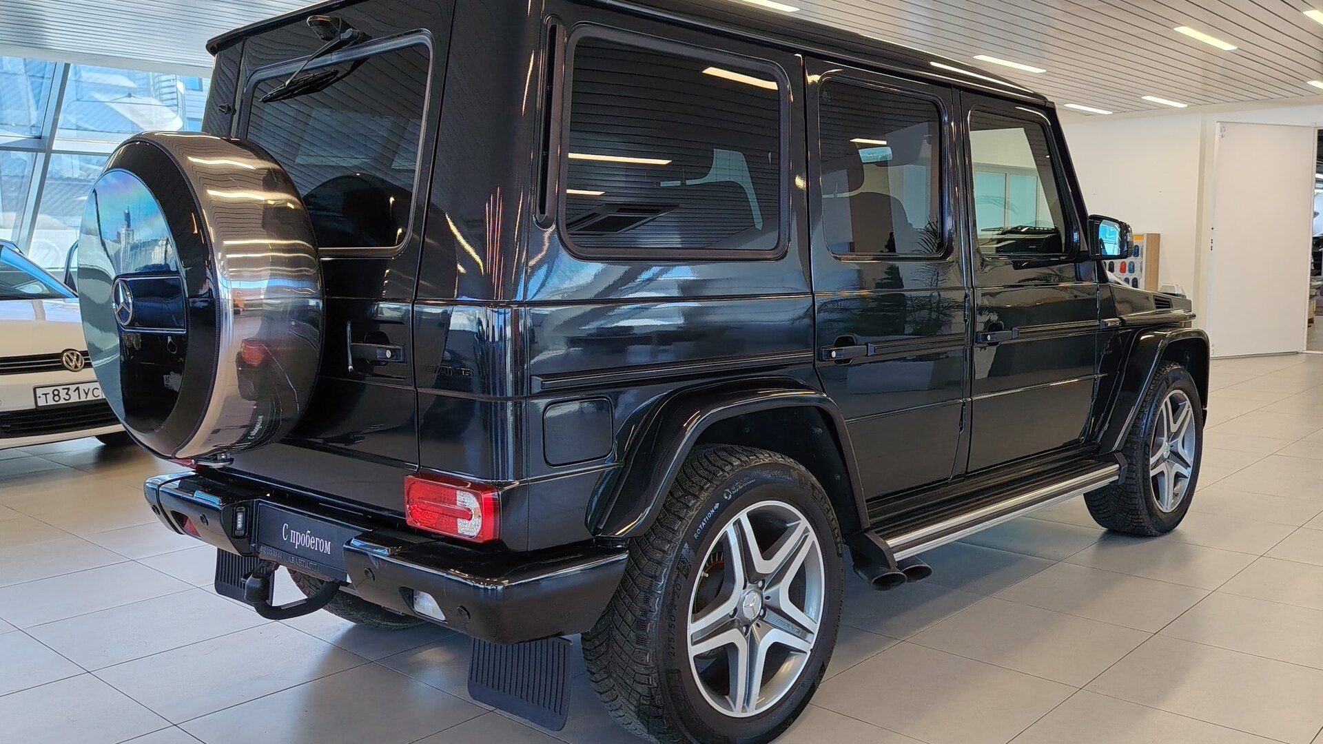 Mercedes-Benz G 63 AMG комплектация ОС двигатель 5.5 литра (571 л.с.) Черный