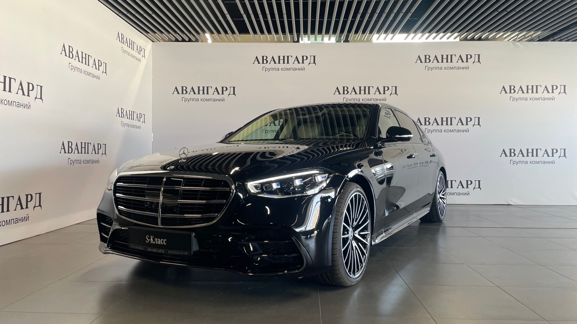Mercedes-Benz S 580 4MATIC двигатель 4 литра (503 л.с.) Черный