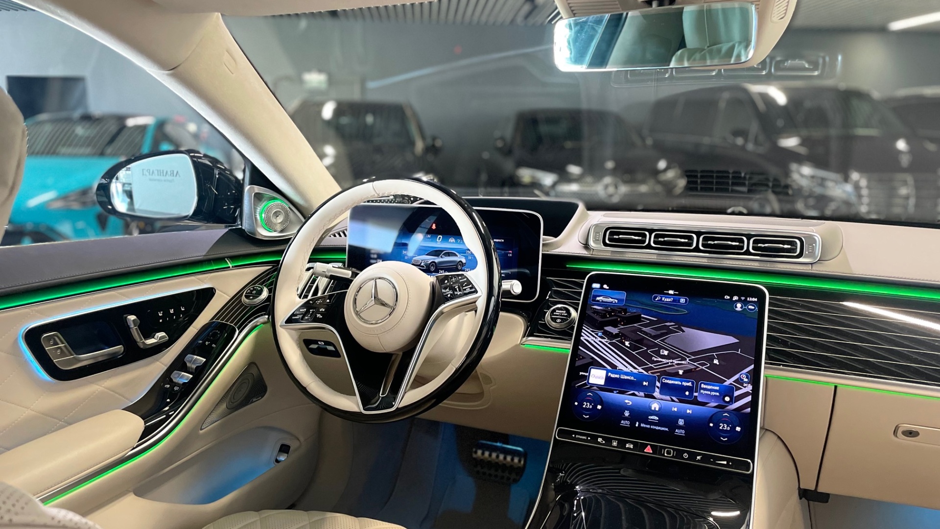 Mercedes-Benz S 580 4MATIC двигатель 4 литра (503 л.с.) Черный