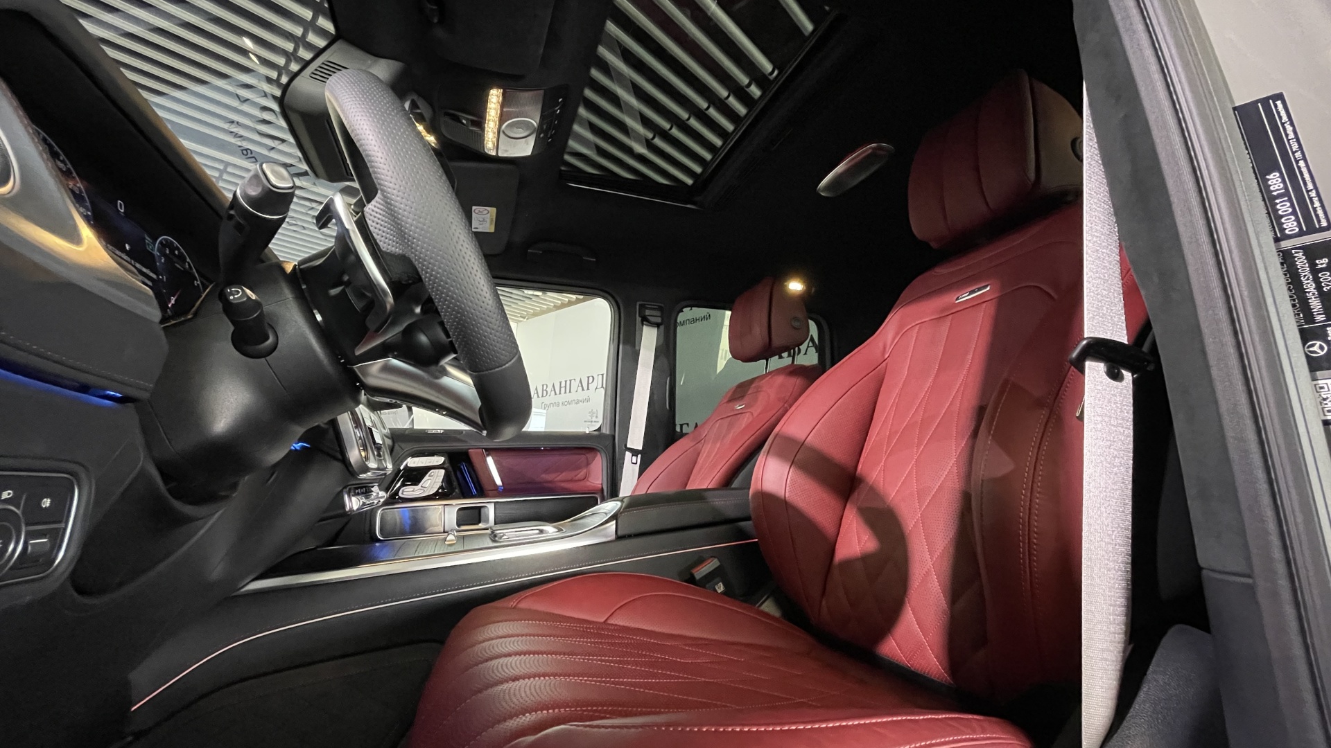 Mercedes-Benz AMG G 63 двигатель 4 литра (585 л.с.) Серый