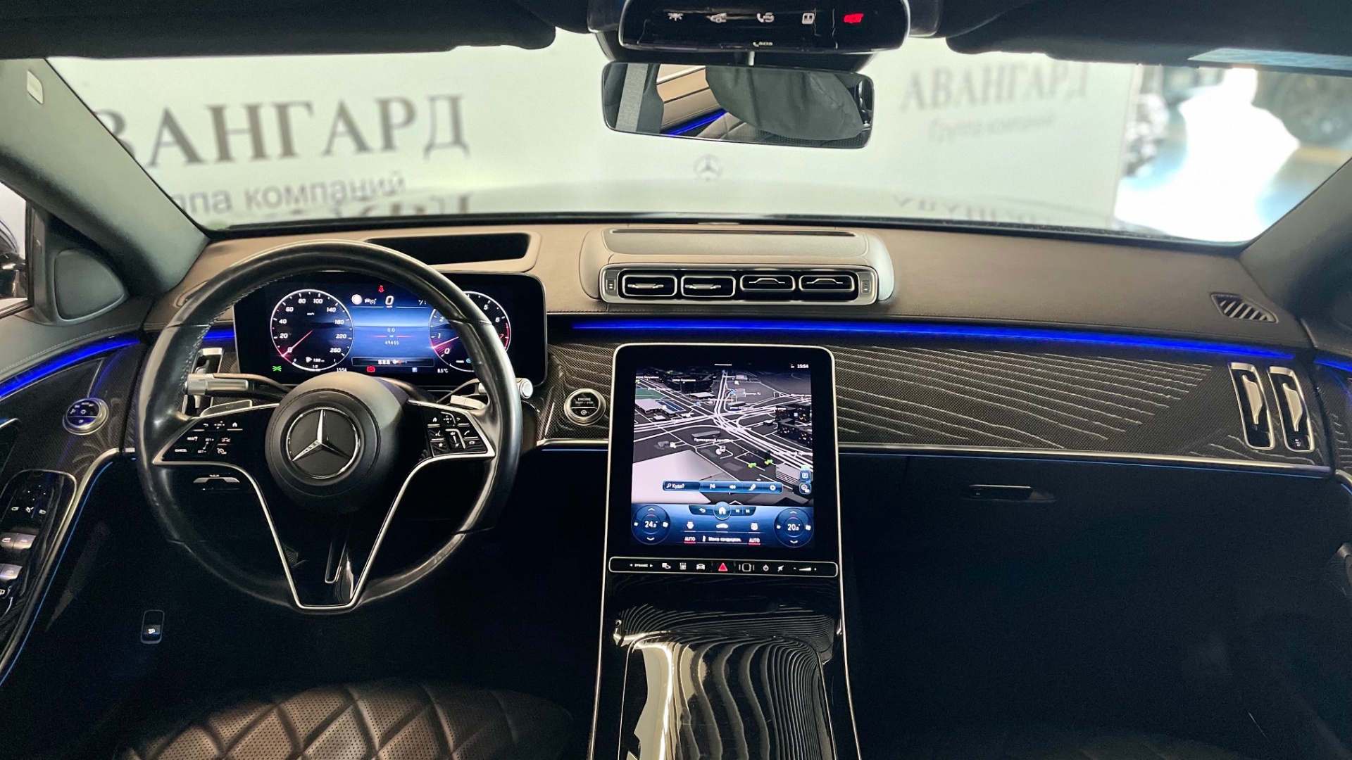 Mercedes-Benz S 450 4MATIC двигатель 3 литра (367 л.с.) Серый