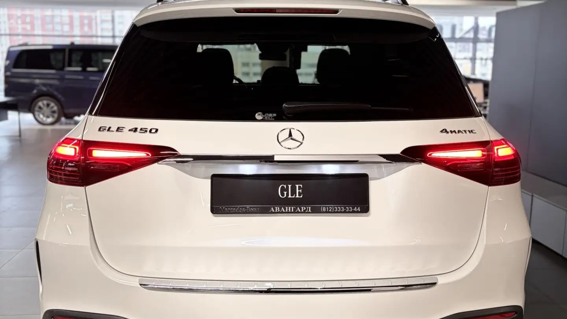Mercedes-Benz GLE 450 4MATIC двигатель 3 литра (367 л.с.) Белый