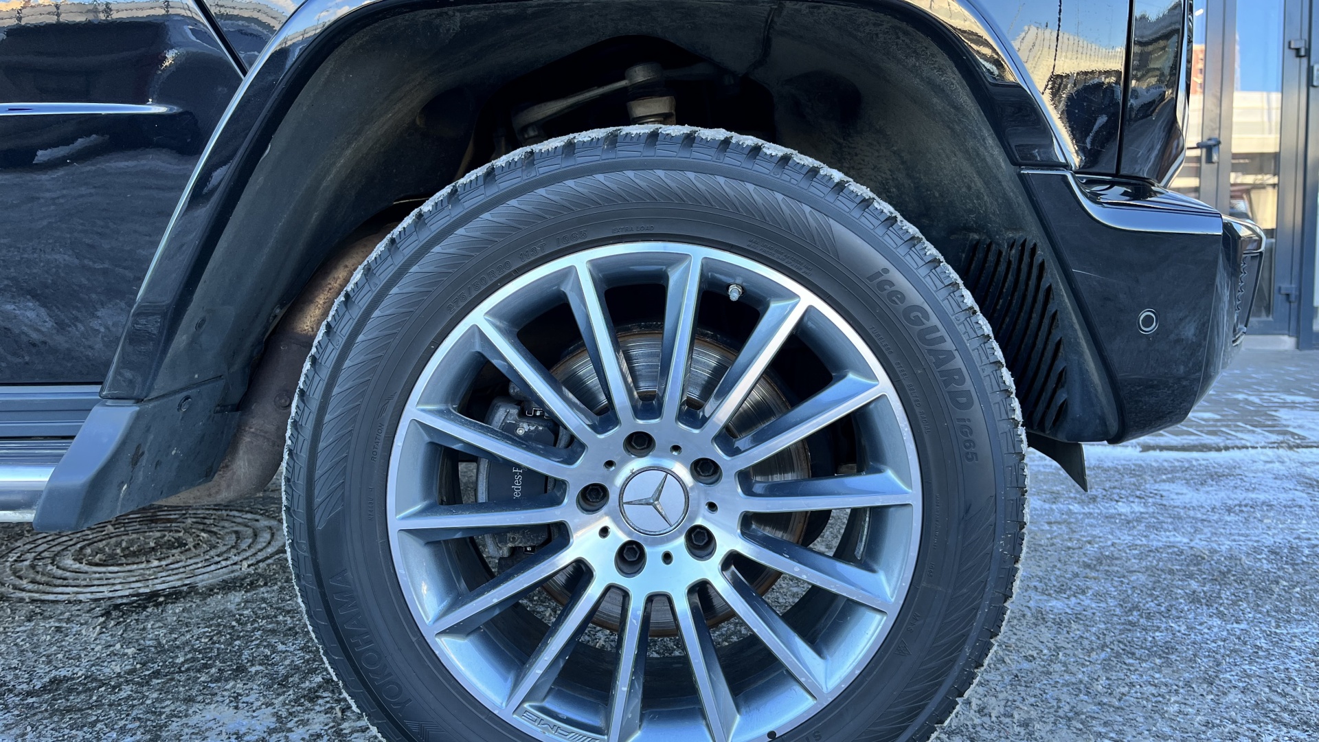 Mercedes-Benz G 350 d двигатель 2.9 литра (248 л.с.) Черный