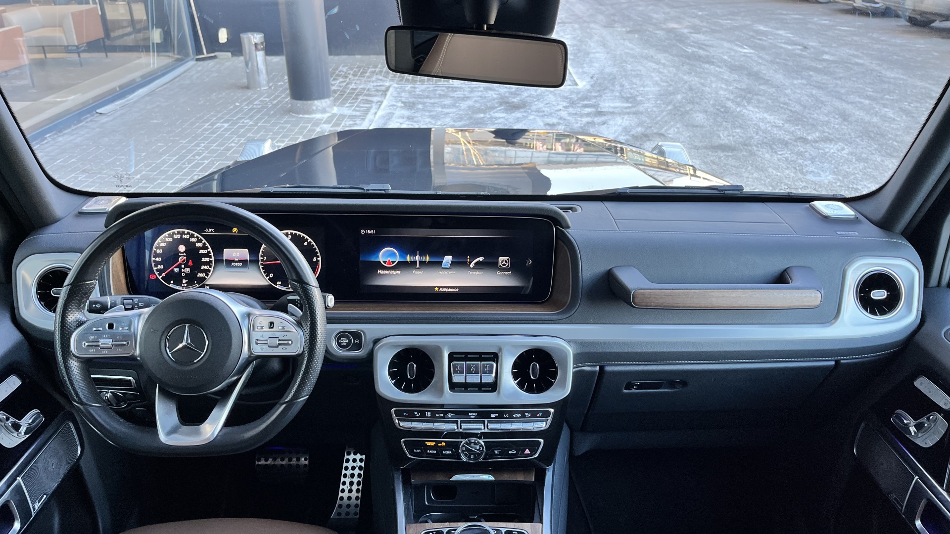 Mercedes-Benz G 350 d двигатель 2.9 литра (248 л.с.) Черный