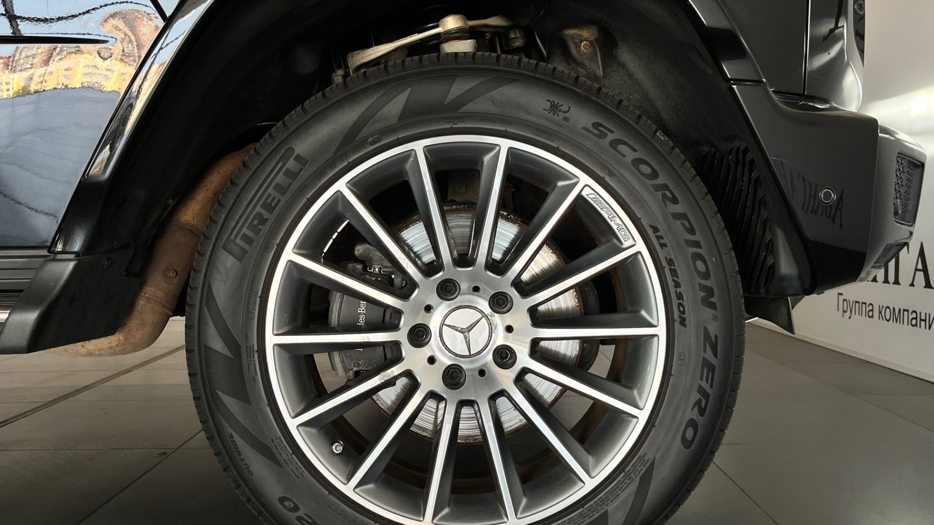 Mercedes-Benz G 350 d двигатель 2.9 литра (248 л.с.) Черный