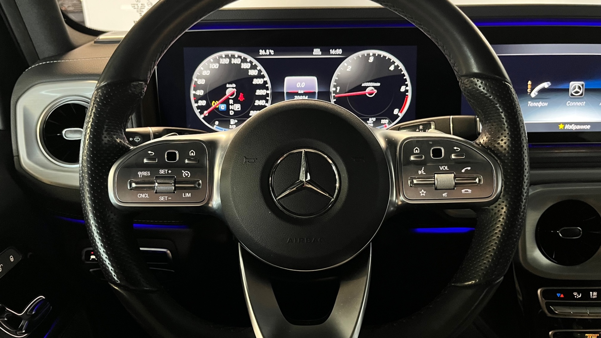 Mercedes-Benz G 350 d двигатель 2.9 литра (248 л.с.) Черный