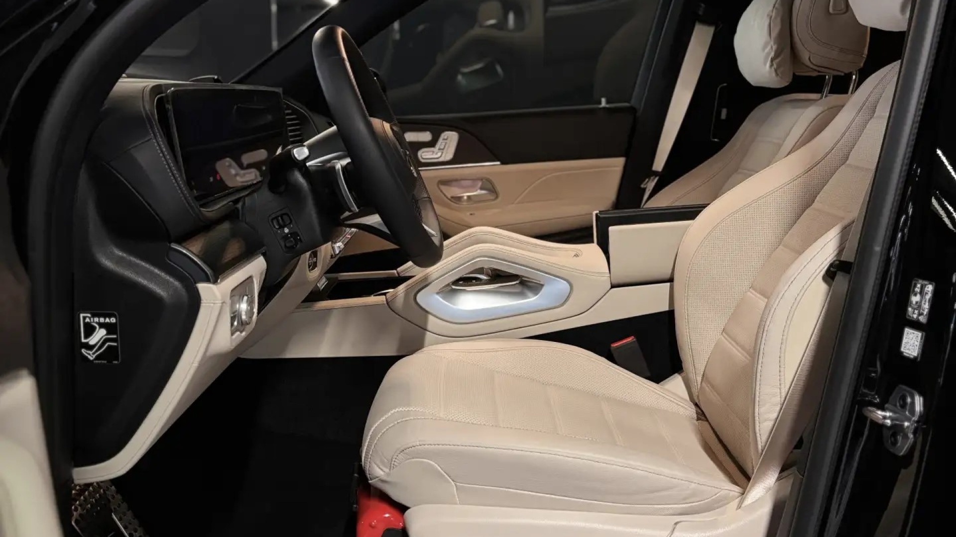 Mercedes-Benz GLS 450 4MATIC двигатель 3 литра (380 л.с.) Черный