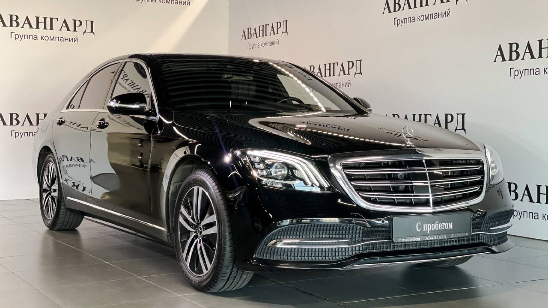 Mercedes-Benz S 400 d 4MATIC двигатель 2.9 литра (340 л.с.) Черный