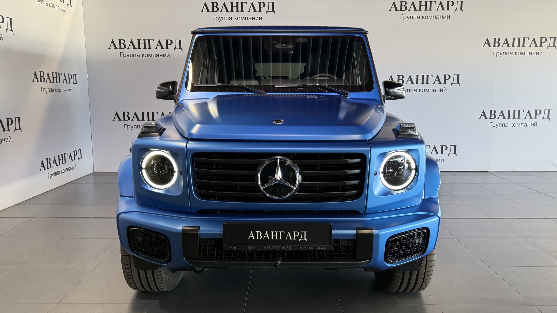 Mercedes-Benz G 580 комплектация Sport Plus двигатель 5 литра (296 л.с.) Синий