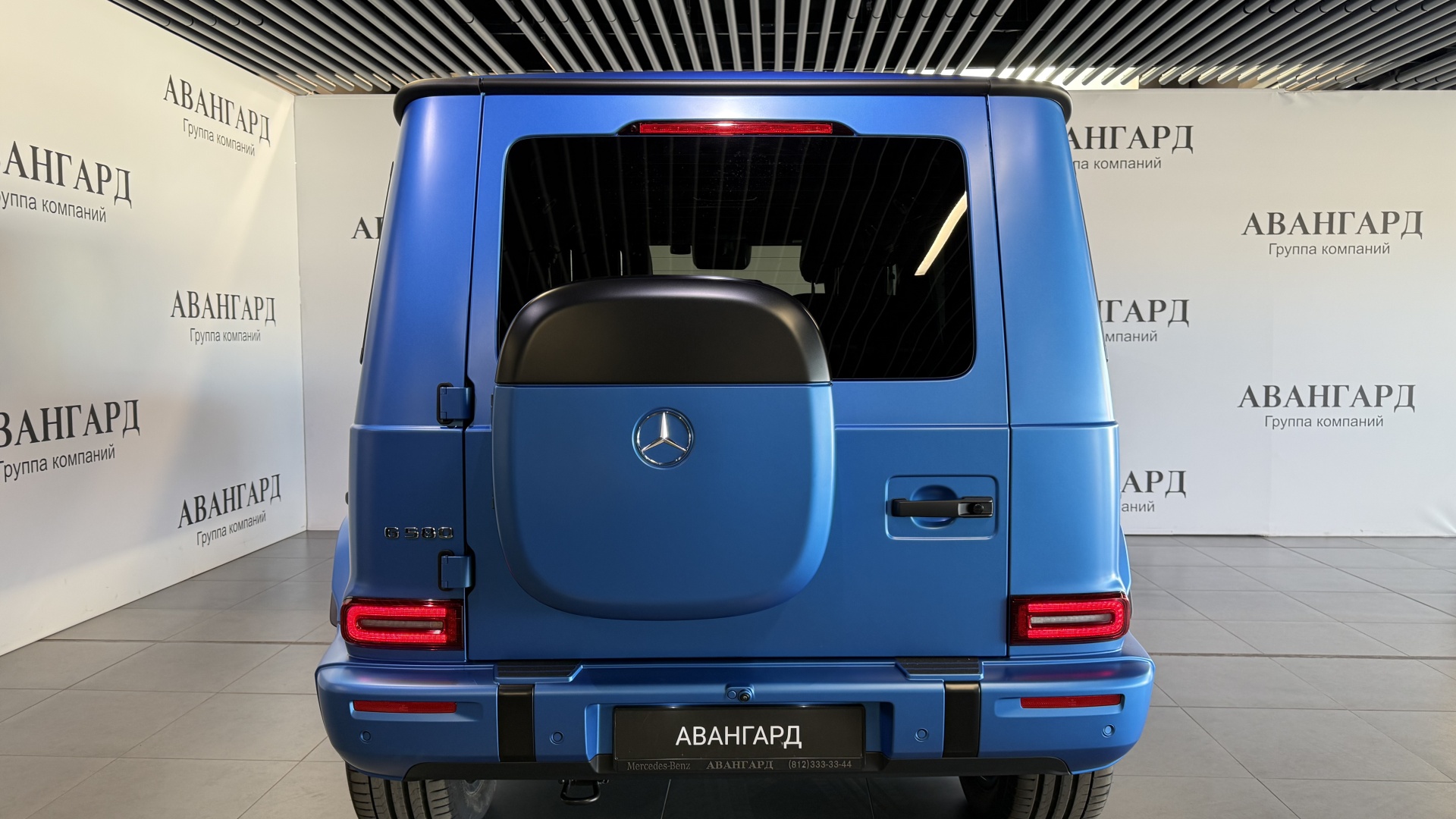 Mercedes-Benz G 580 комплектация Sport Plus двигатель 5 литра (296 л.с.) Синий