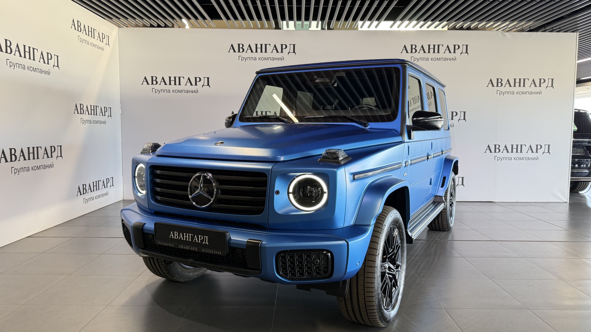 Mercedes-Benz G 580 комплектация Sport Plus двигатель 5 литра (296 л.с.) Синий
