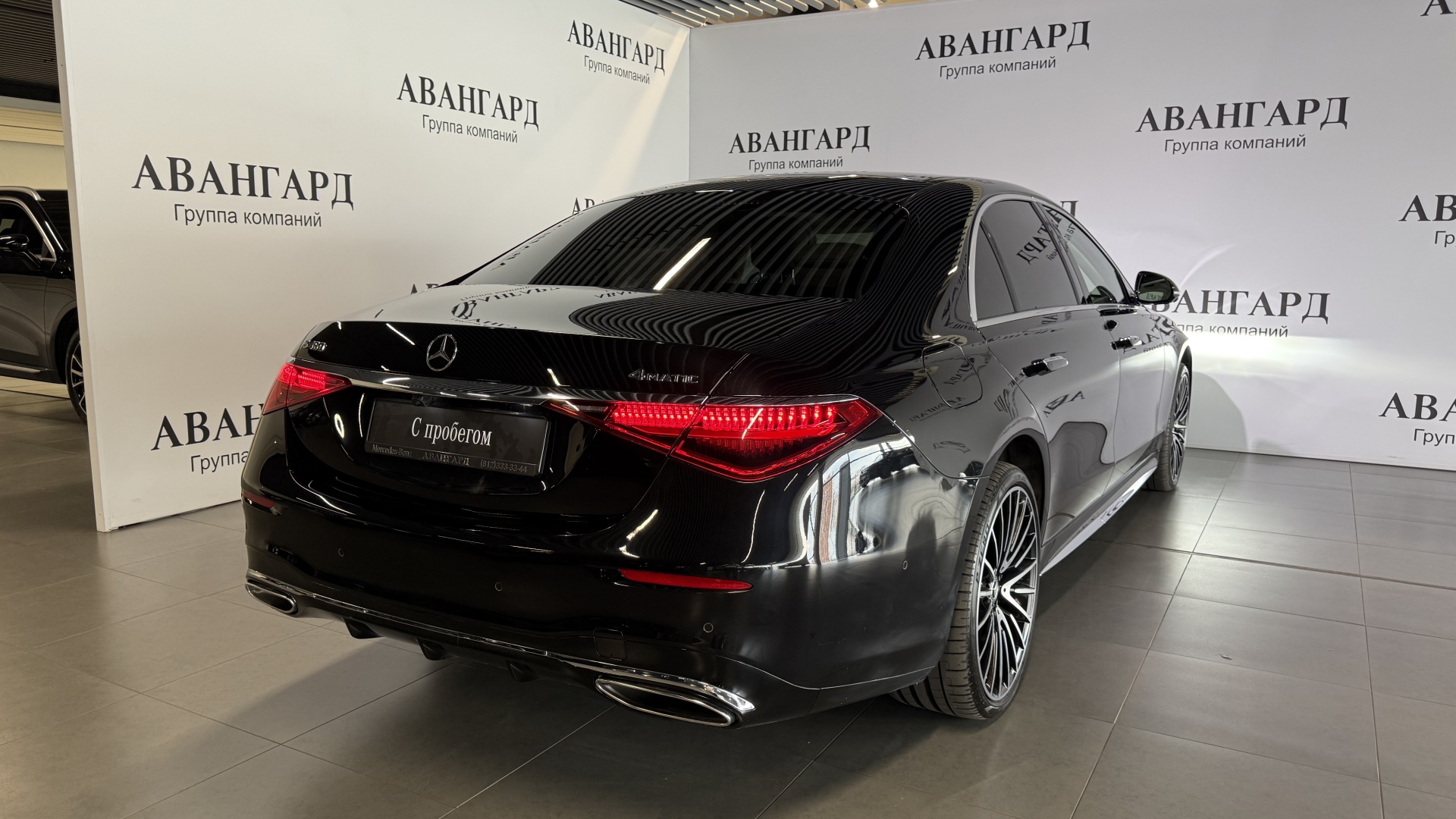 Mercedes-Benz S 450 4MATIC комплектация Business двигатель 3 литра (367 л.с.) Черный