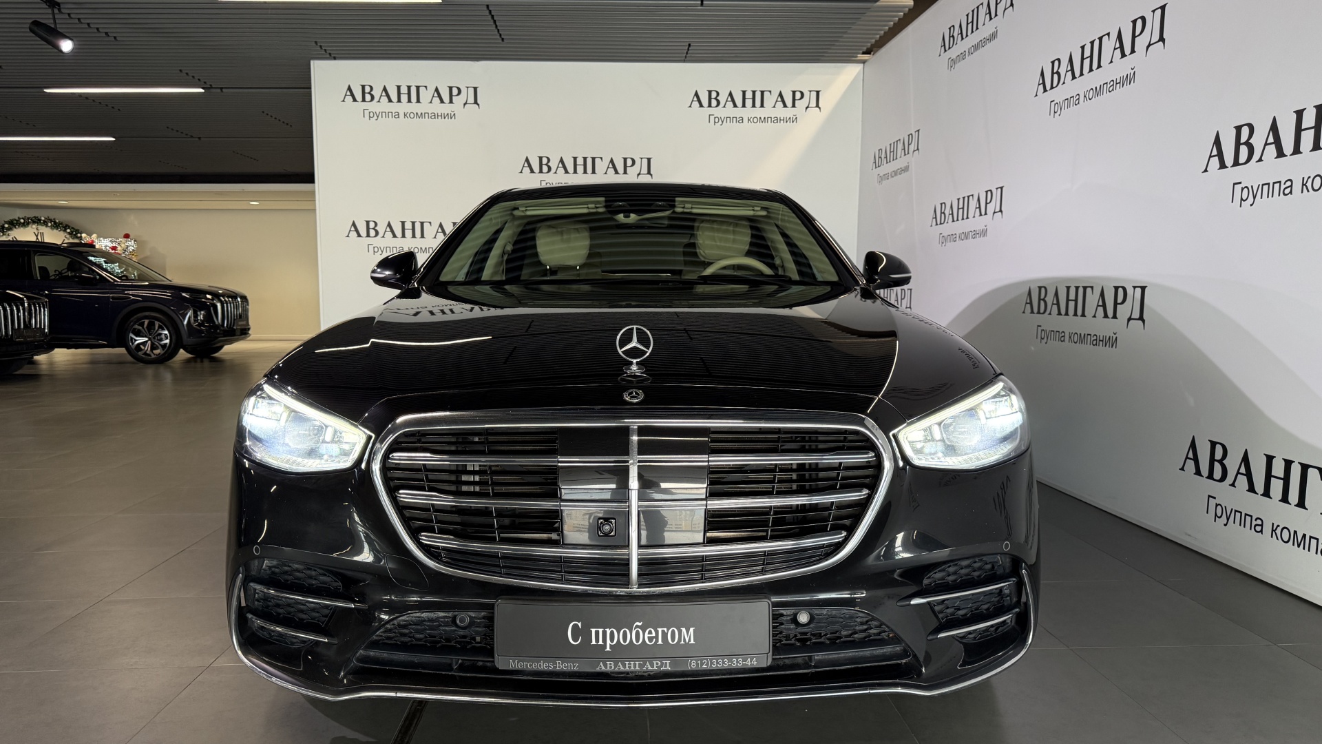 Mercedes-Benz S 450 4MATIC комплектация Business двигатель 3 литра (367 л.с.) Черный