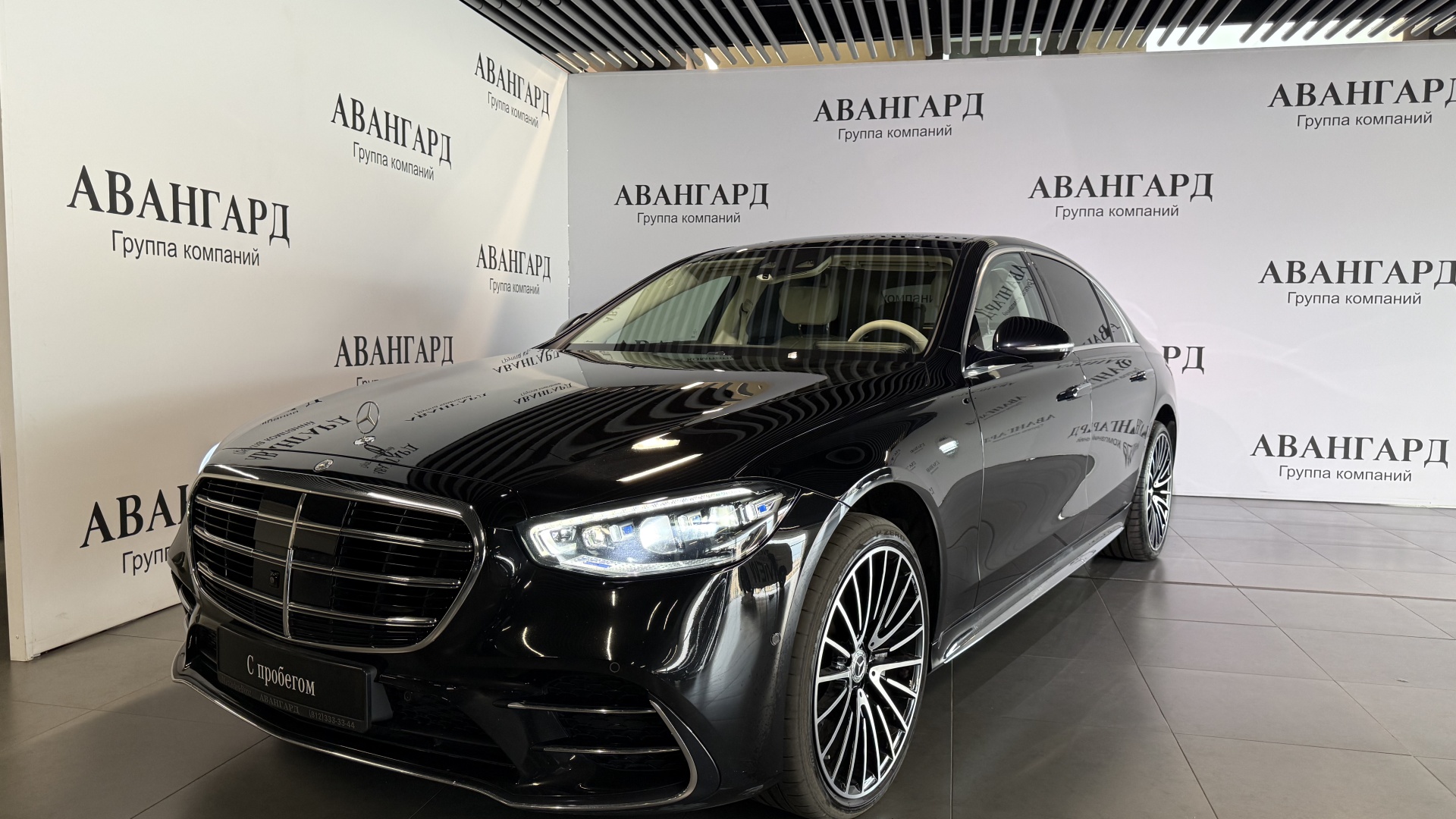 Mercedes-Benz S 450 4MATIC комплектация Business двигатель 3 литра (367 л.с.) Черный