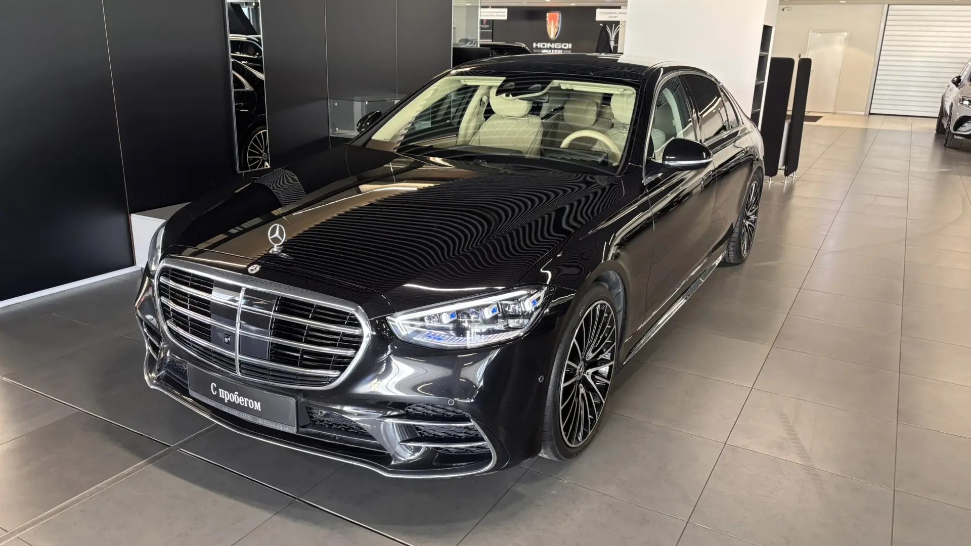 Mercedes-Benz S 450 4MATIC комплектация Business двигатель 3 литра (367 л.с.) Черный