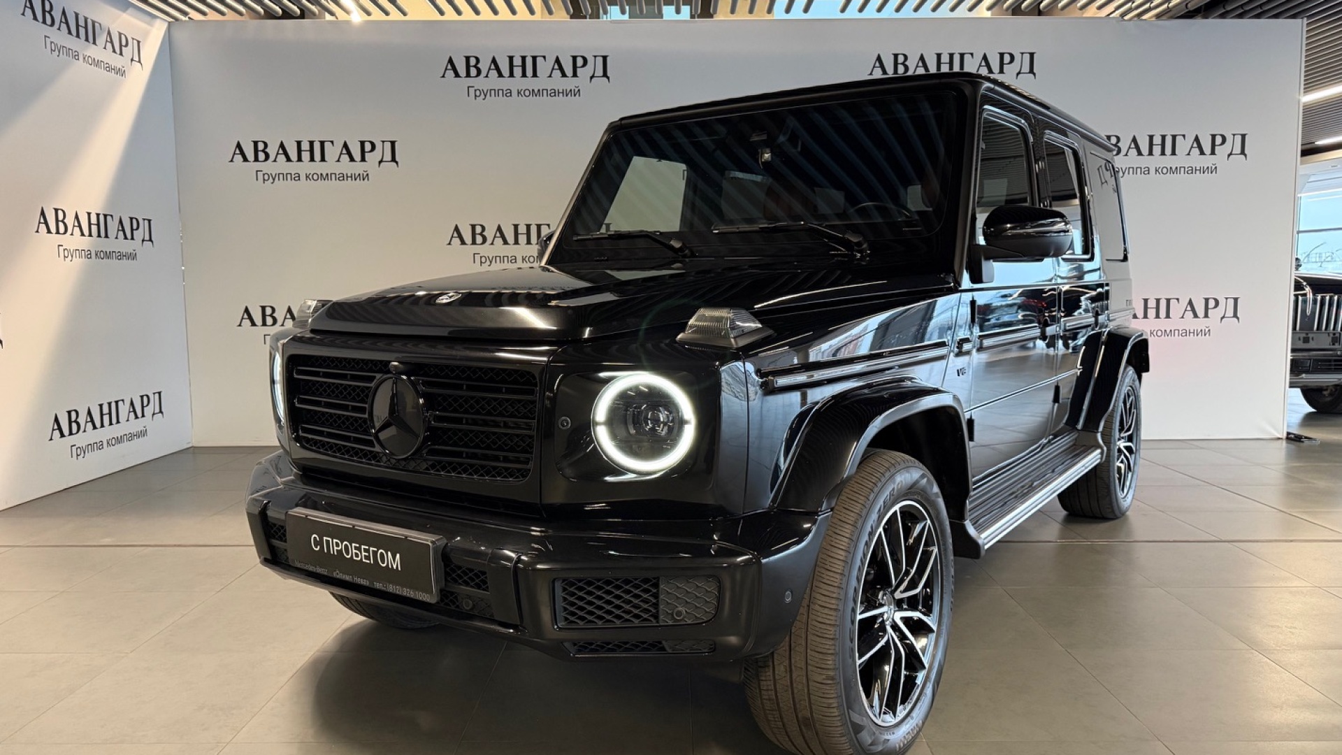 Mercedes-Benz G 500 двигатель 4 литра (422 л.с.) Черный