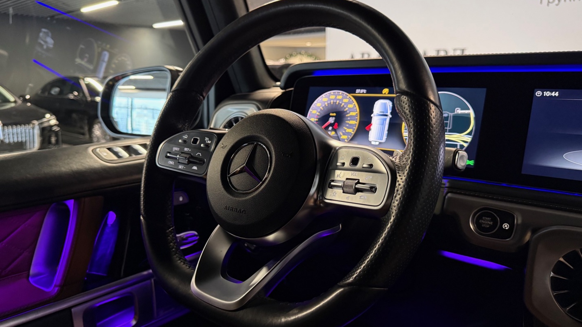 Mercedes-Benz G 500 двигатель 4 литра (422 л.с.) Черный