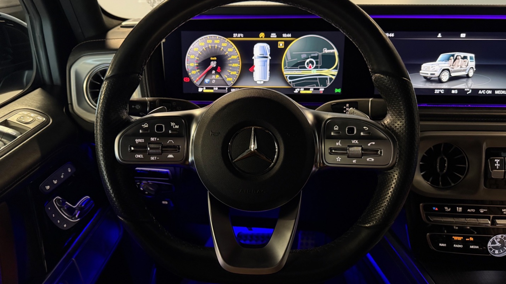 Mercedes-Benz G 500 двигатель 4 литра (422 л.с.) Черный