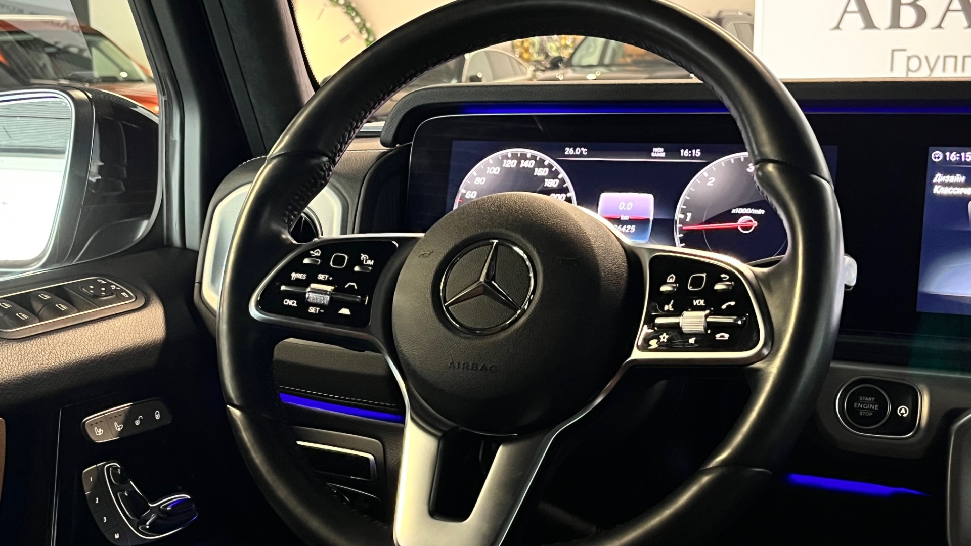 Mercedes-Benz G 350 d двигатель 2.9 литра (249 л.с.) Черный