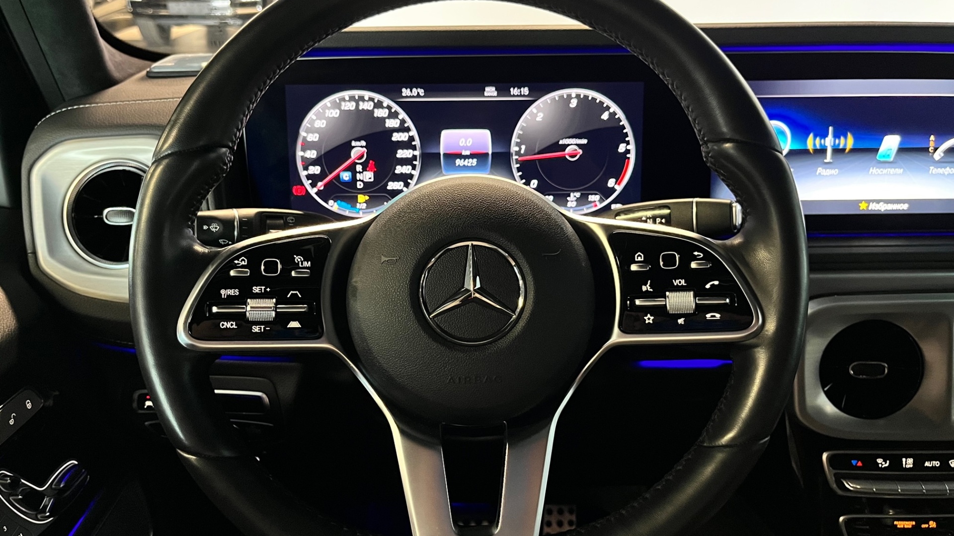 Mercedes-Benz G 350 d двигатель 2.9 литра (249 л.с.) Черный