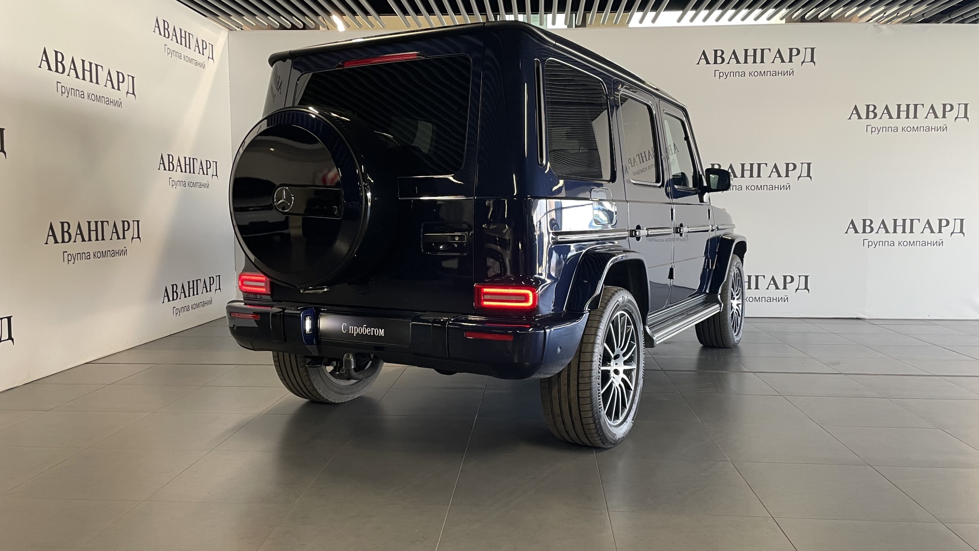Mercedes-Benz G 500 двигатель 4 литра (422 л.с.) Синий