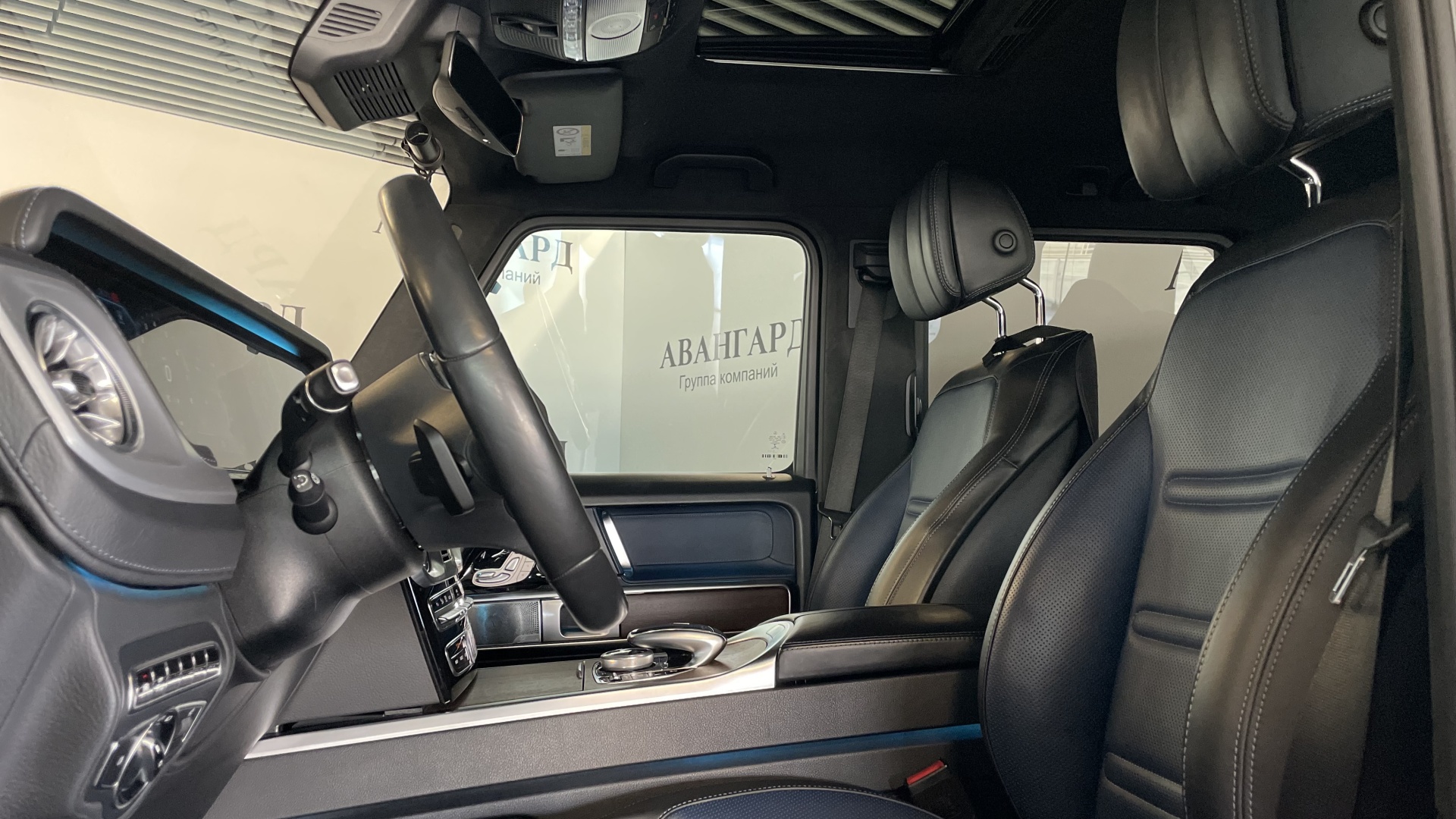 Mercedes-Benz G 500 двигатель 4 литра (422 л.с.) Синий