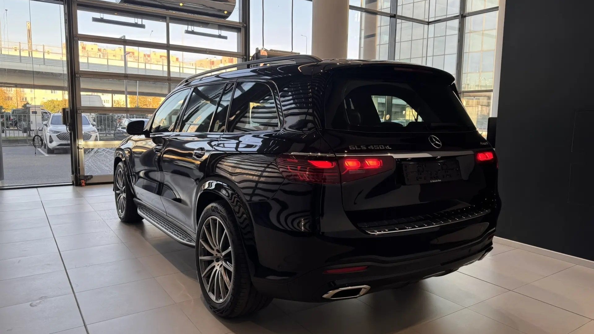 Mercedes-Benz GLS 450 d 4MATIC двигатель 3 литра (367 л.с.) Черный