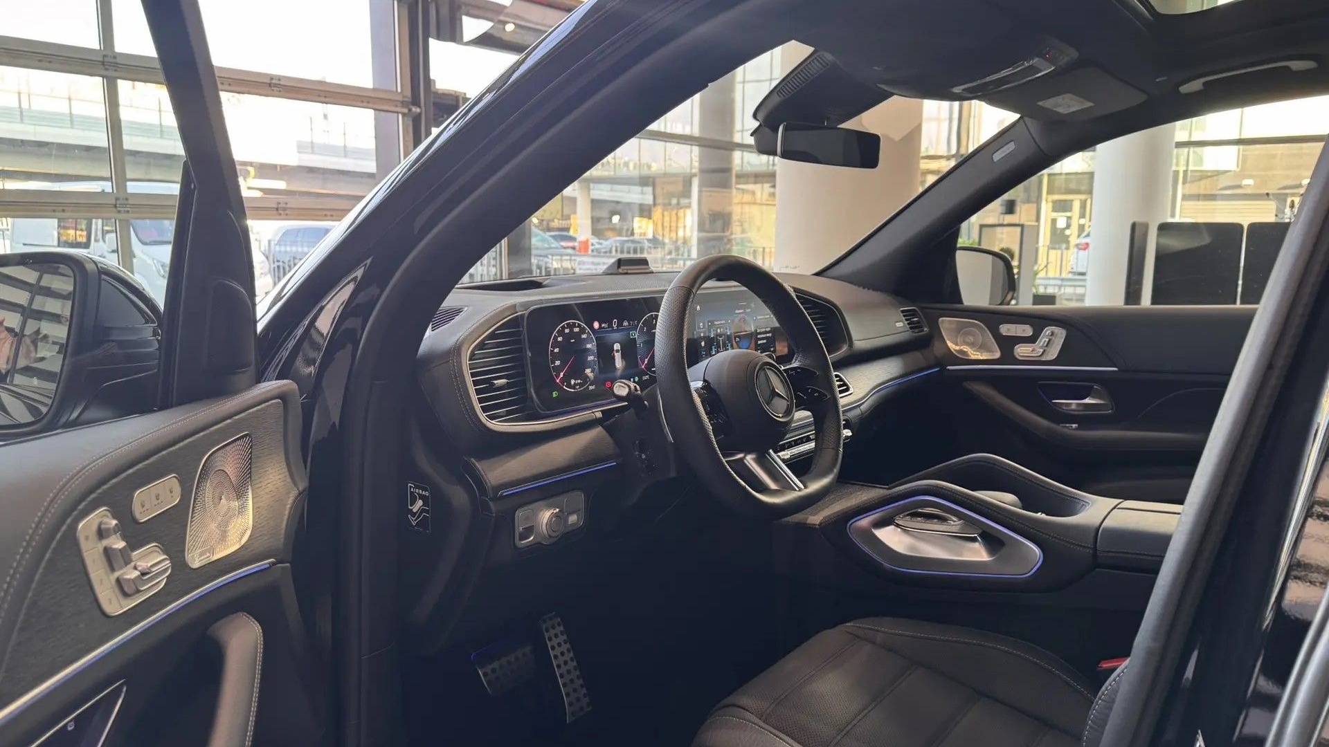 Mercedes-Benz GLS 450 d 4MATIC двигатель 3 литра (367 л.с.) Черный