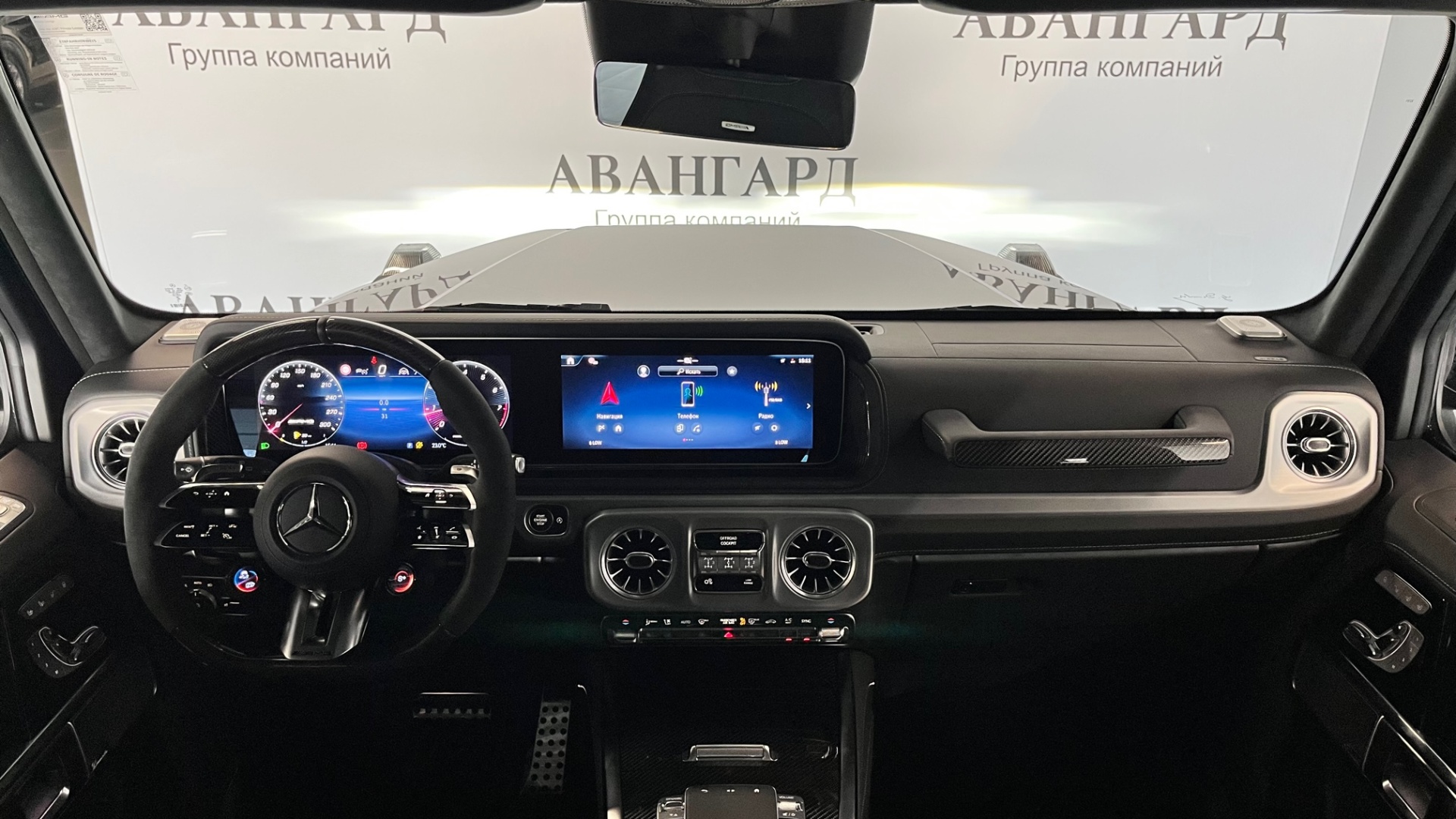 Mercedes-Benz AMG G 63 двигатель 4 литра (585 л.с.) Черный