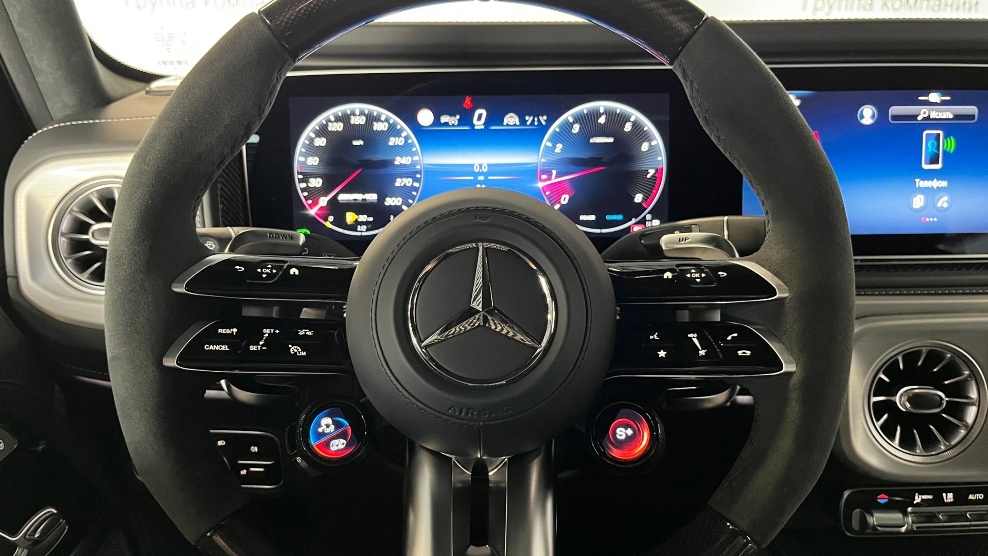 Mercedes-Benz AMG G 63 двигатель 4 литра (585 л.с.) Черный