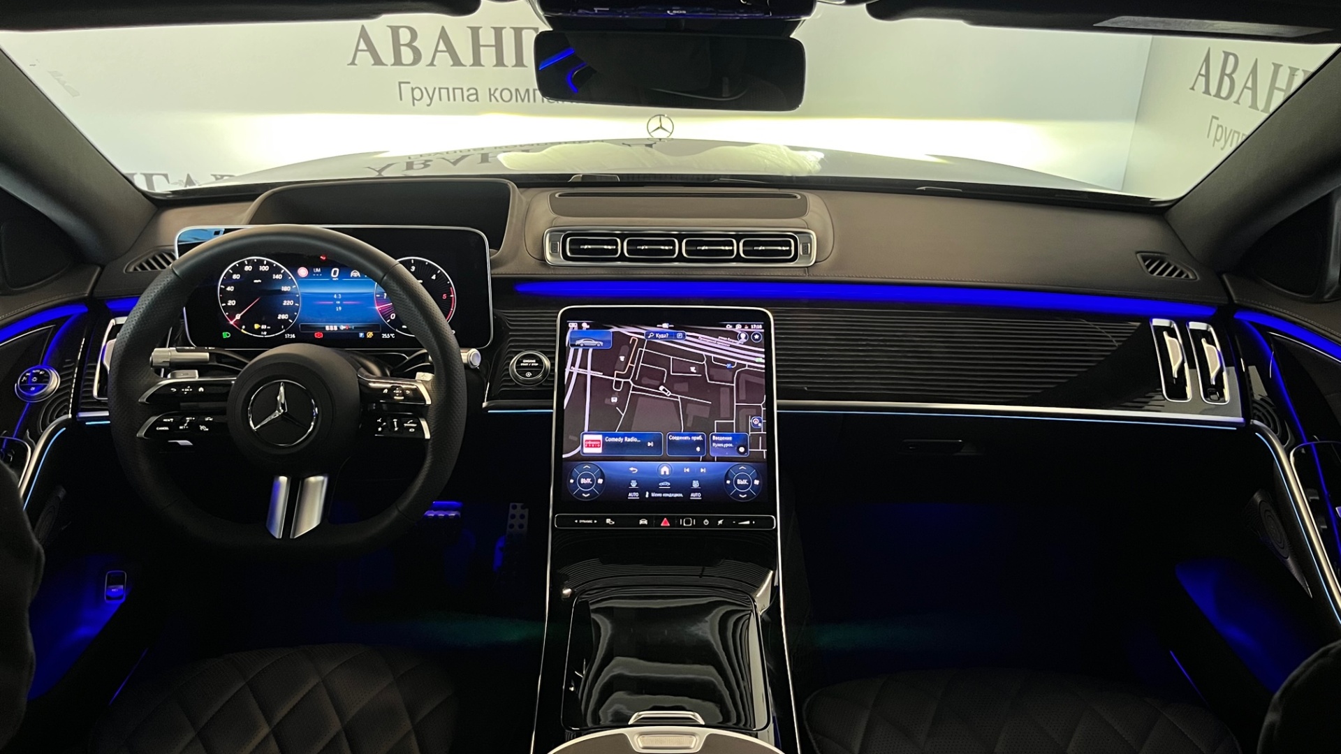 Mercedes-Benz S 350 d 4MATIC двигатель 2.9 литра (313 л.с.) Черный