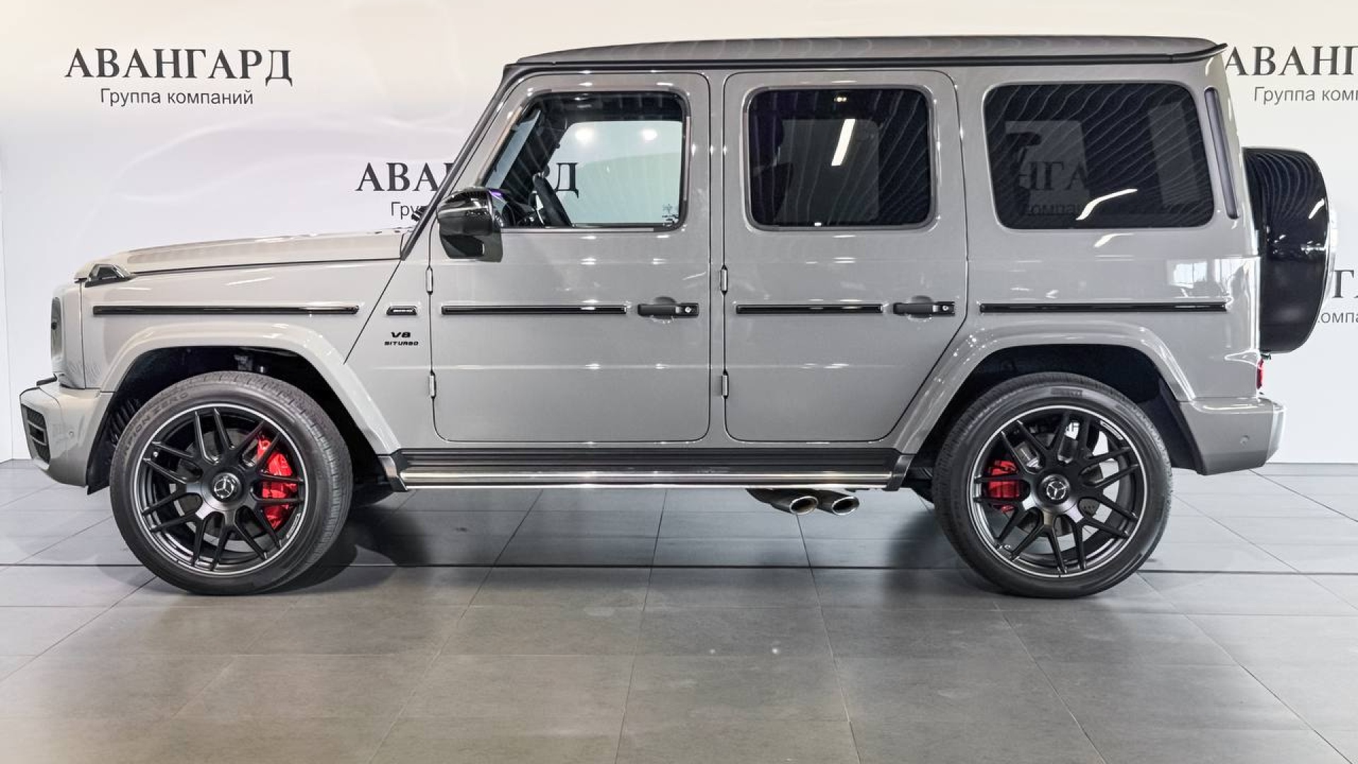 Mercedes-Benz AMG G 63 двигатель 4 литра (585 л.с.) Серый