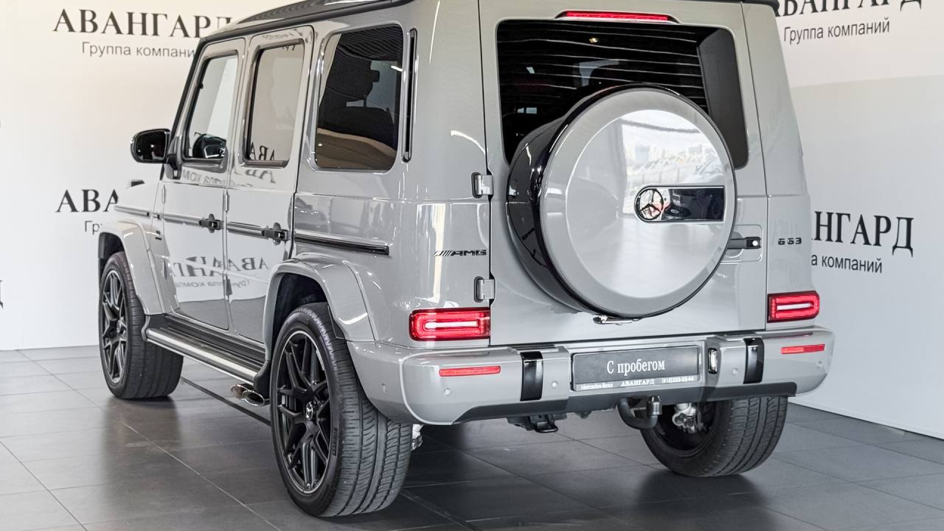 Mercedes-Benz AMG G 63 двигатель 4 литра (585 л.с.) Серый