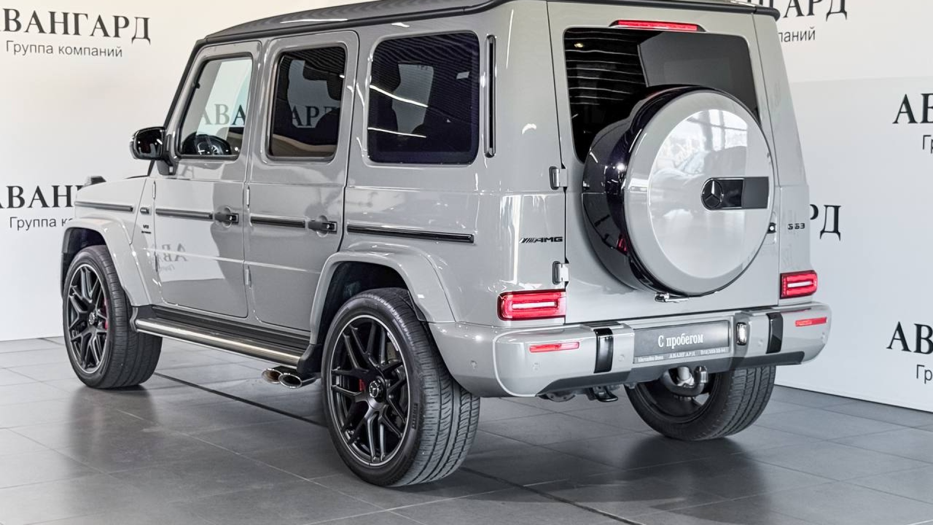 Mercedes-Benz AMG G 63 двигатель 4 литра (585 л.с.) Серый